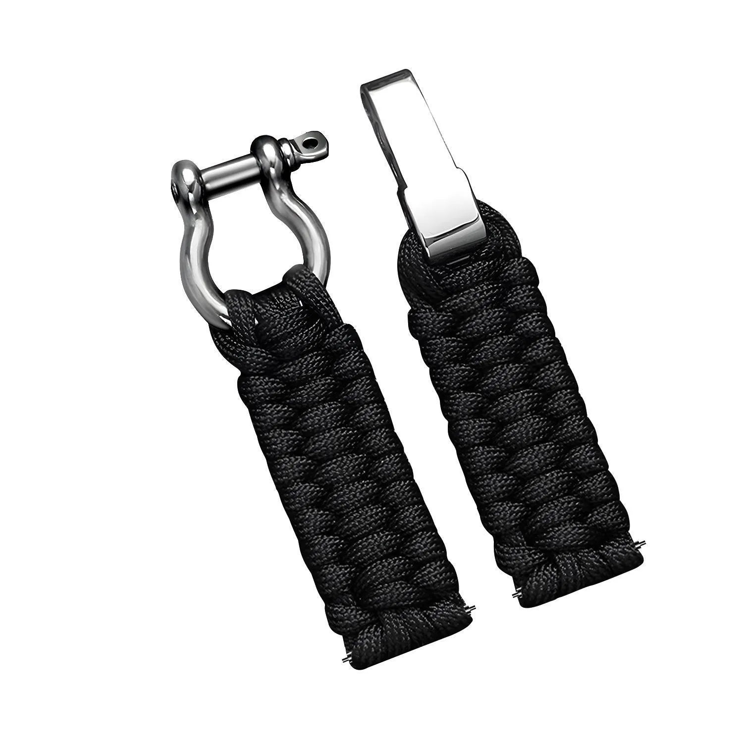 Coros Pace 3 nylon rope bandje (zwart)