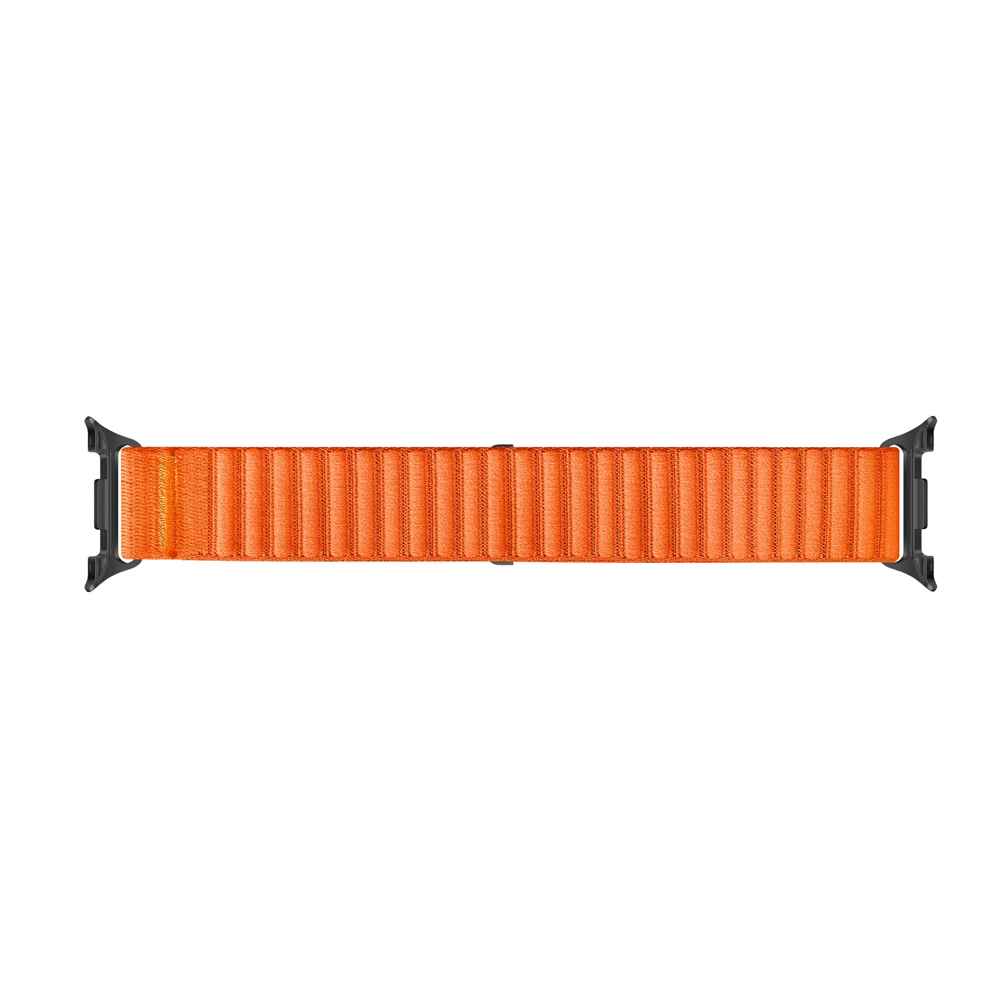 Samsung Galaxy Watch 8 - 44mm Wave Nylon Strap (Orange)