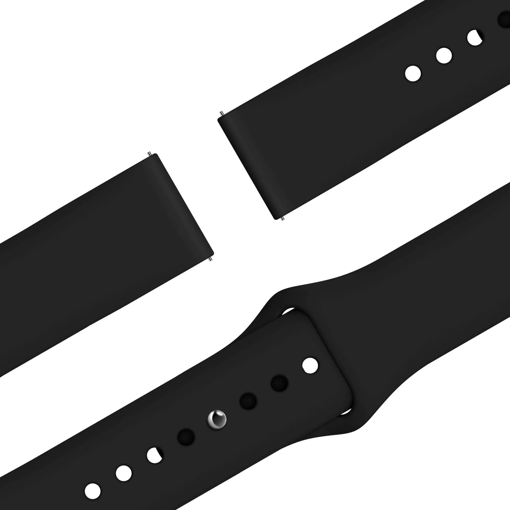 Bandz Polar Unite sport band 'Easy fit' (zwart)