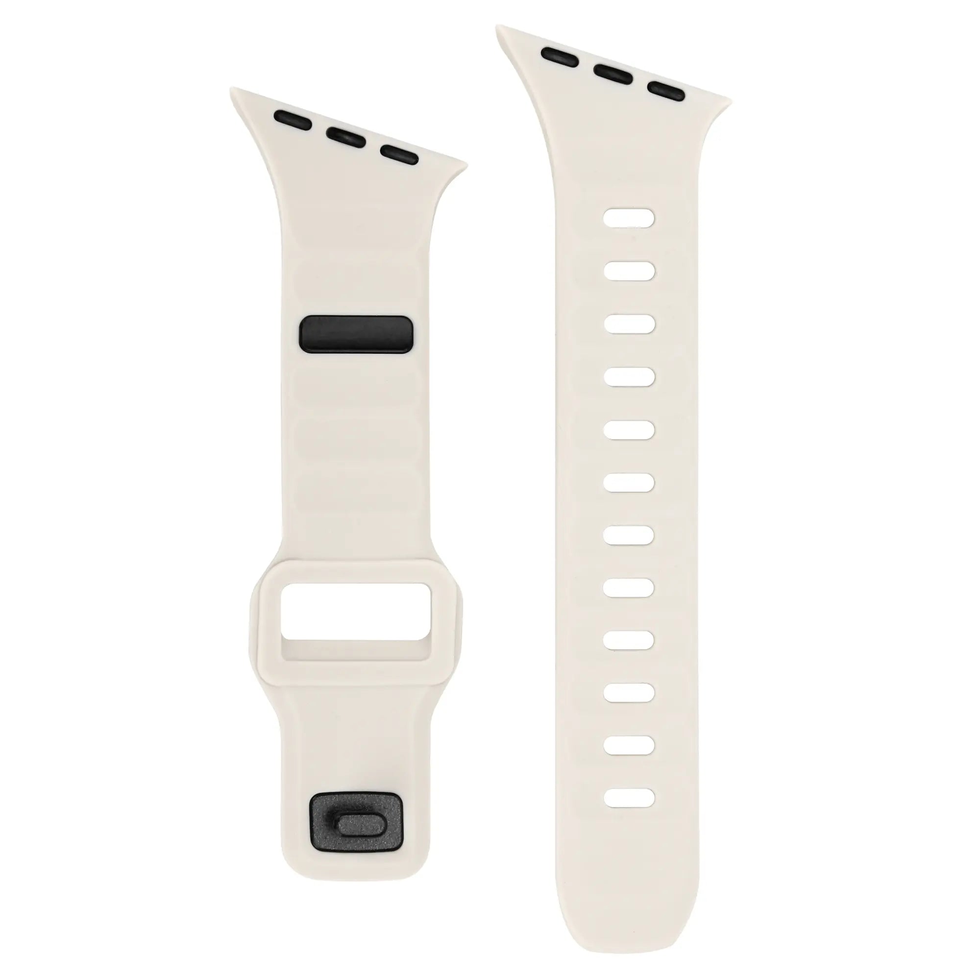 Apple Watch tilted sport band (sterrenlicht)
