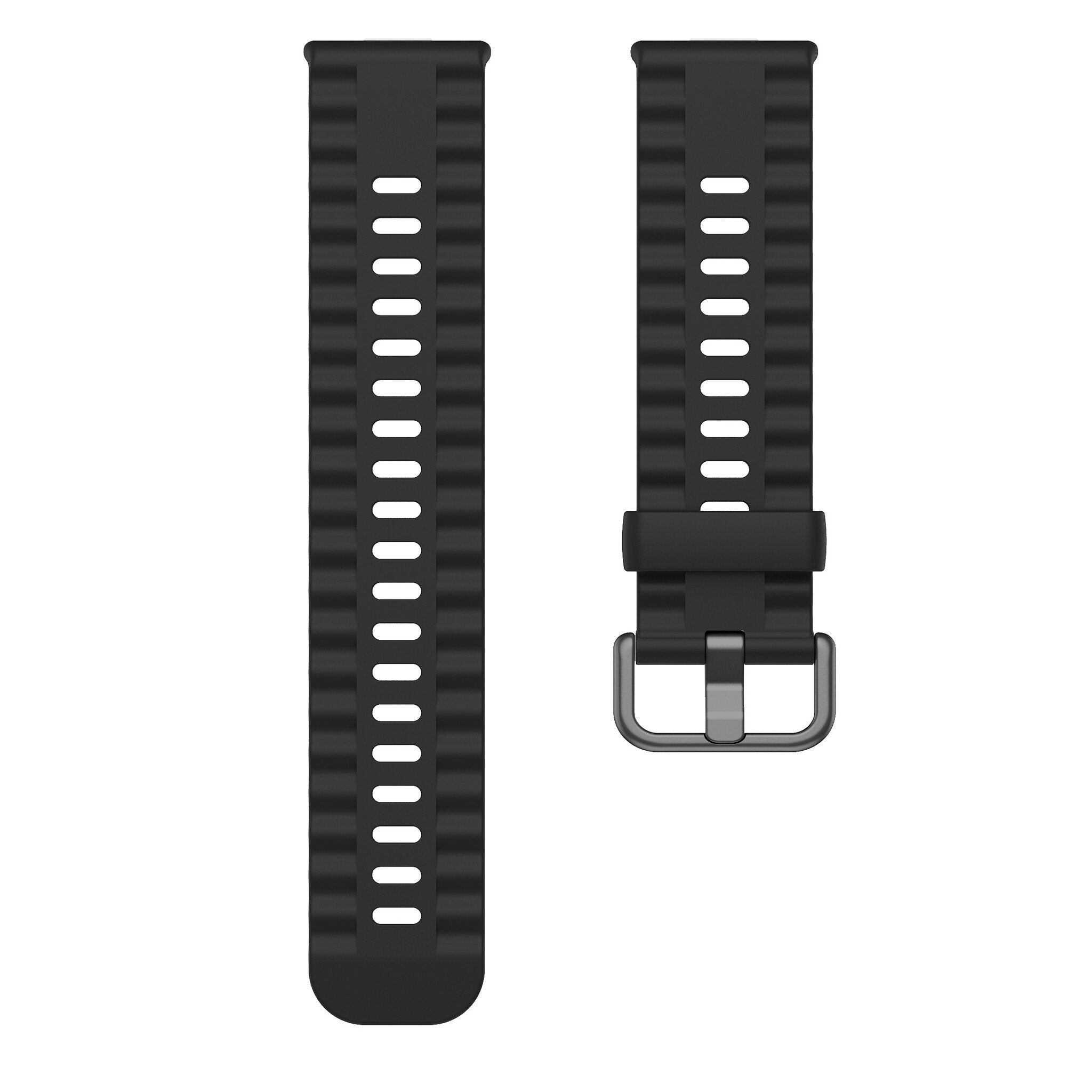 Huawei Watch 3 (Pro) siliconen classic bandje (zwart)