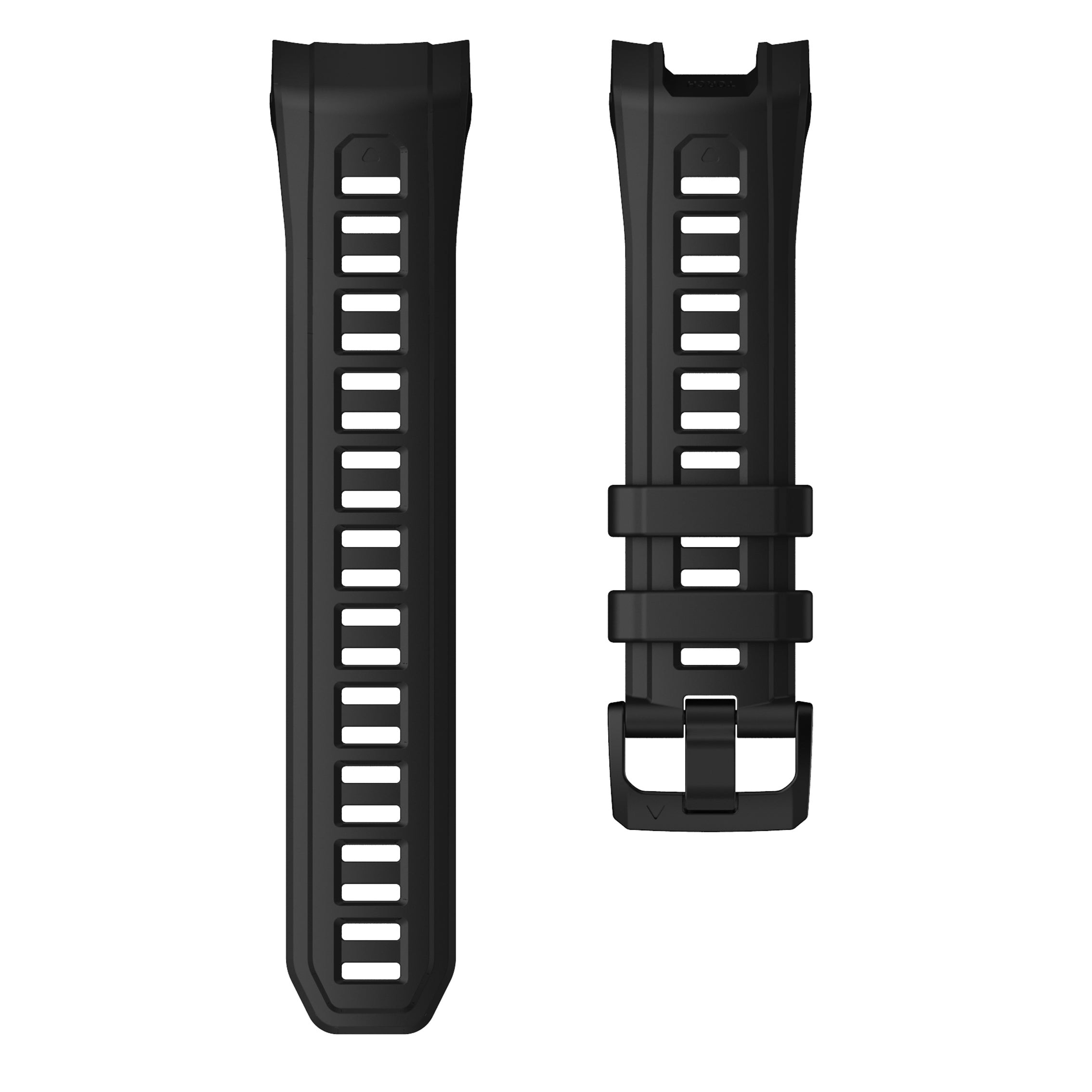 Garmin Instinct 3 - 45mm silicone band 'perfect fit' (zwart)