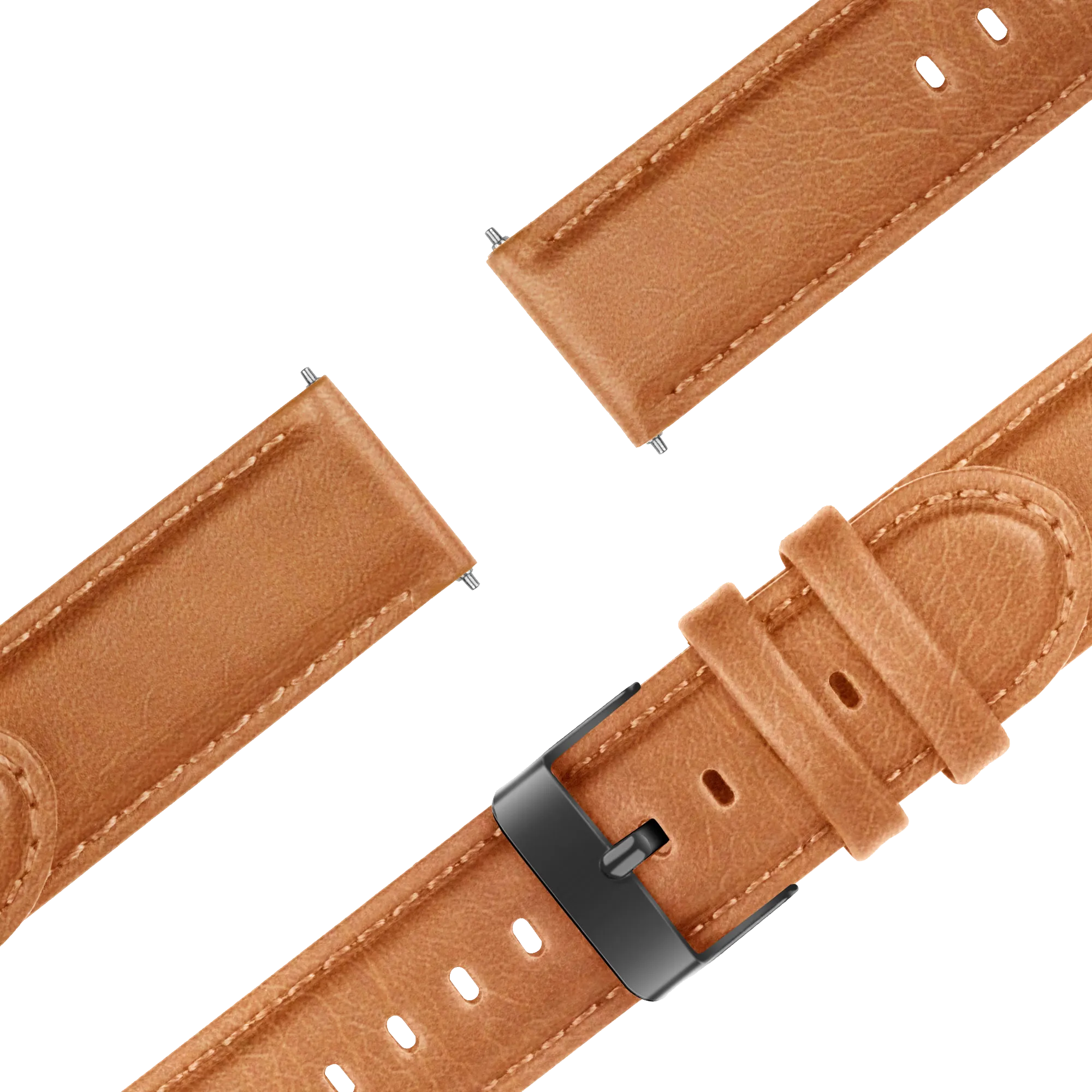 Bandz Garmin Forerunner 245 lederen band 'Classic' (bruin)
