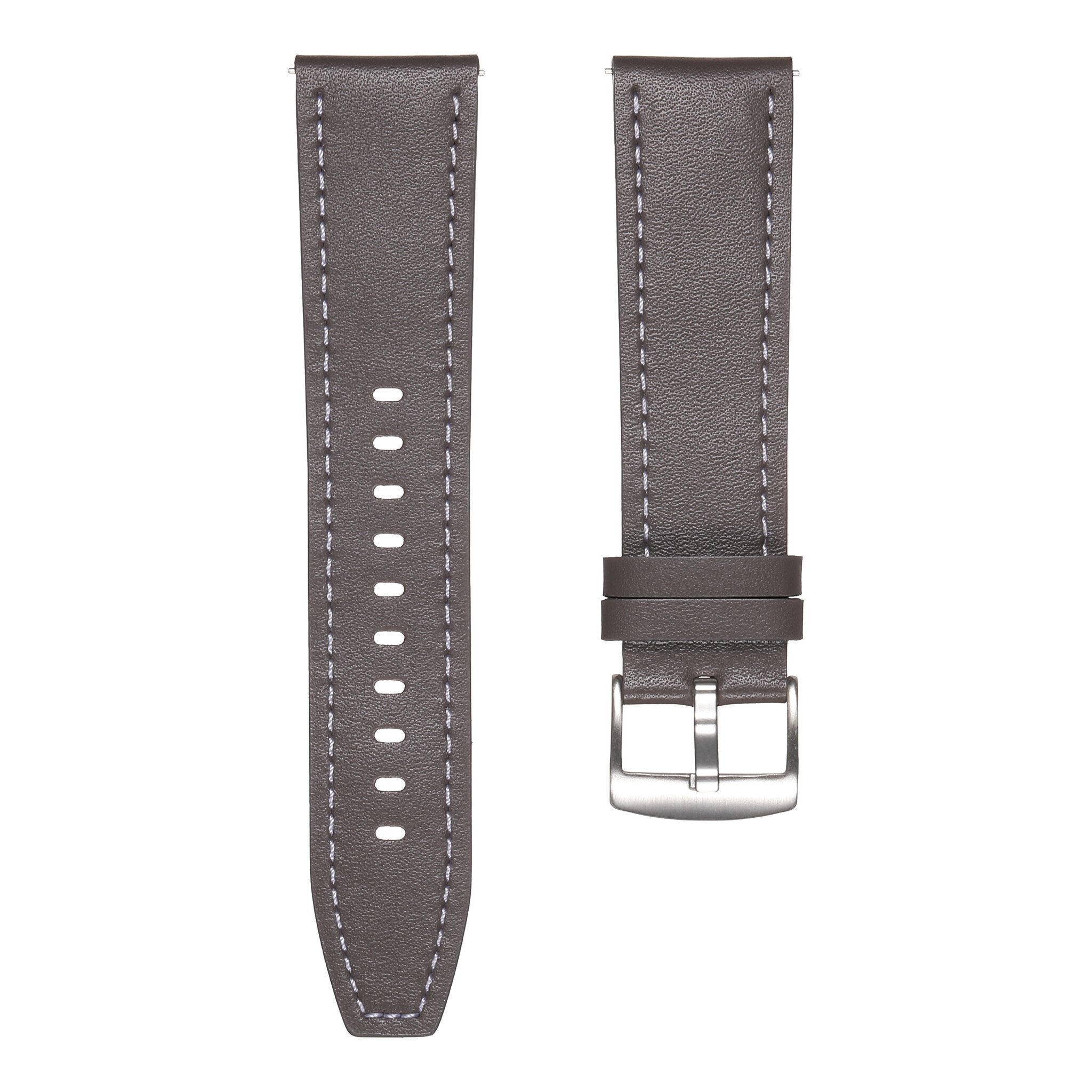 Xiaomi Watch S3 'one push' leren bandje (grijs)