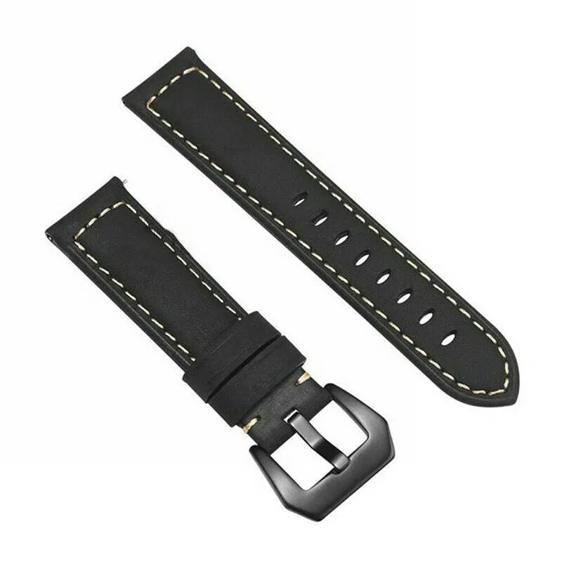 Honor Magic Watch 2 leren bandje (zwart)
