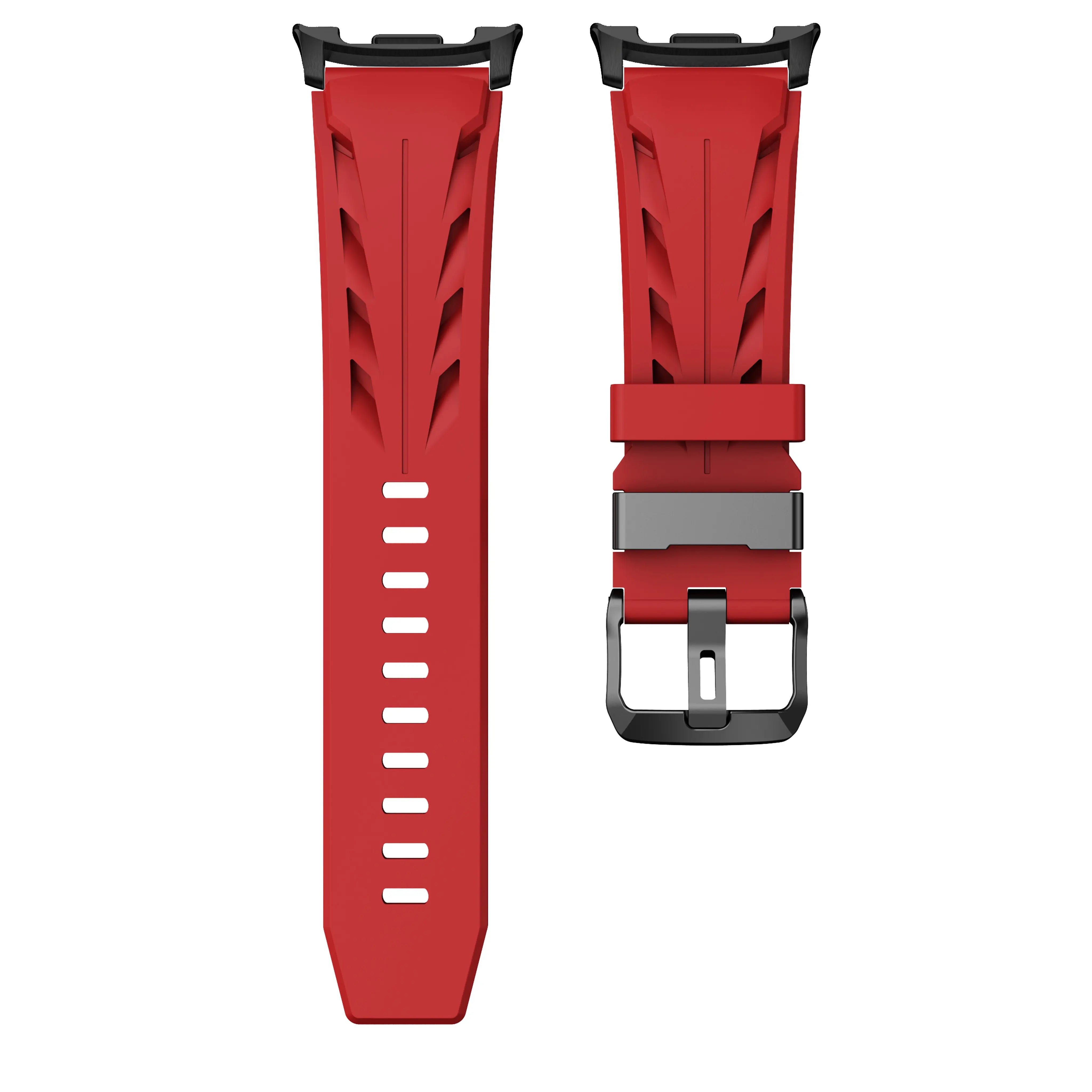 Samsung Galaxy Watch 9 - 44mm race siliconen band (rood)