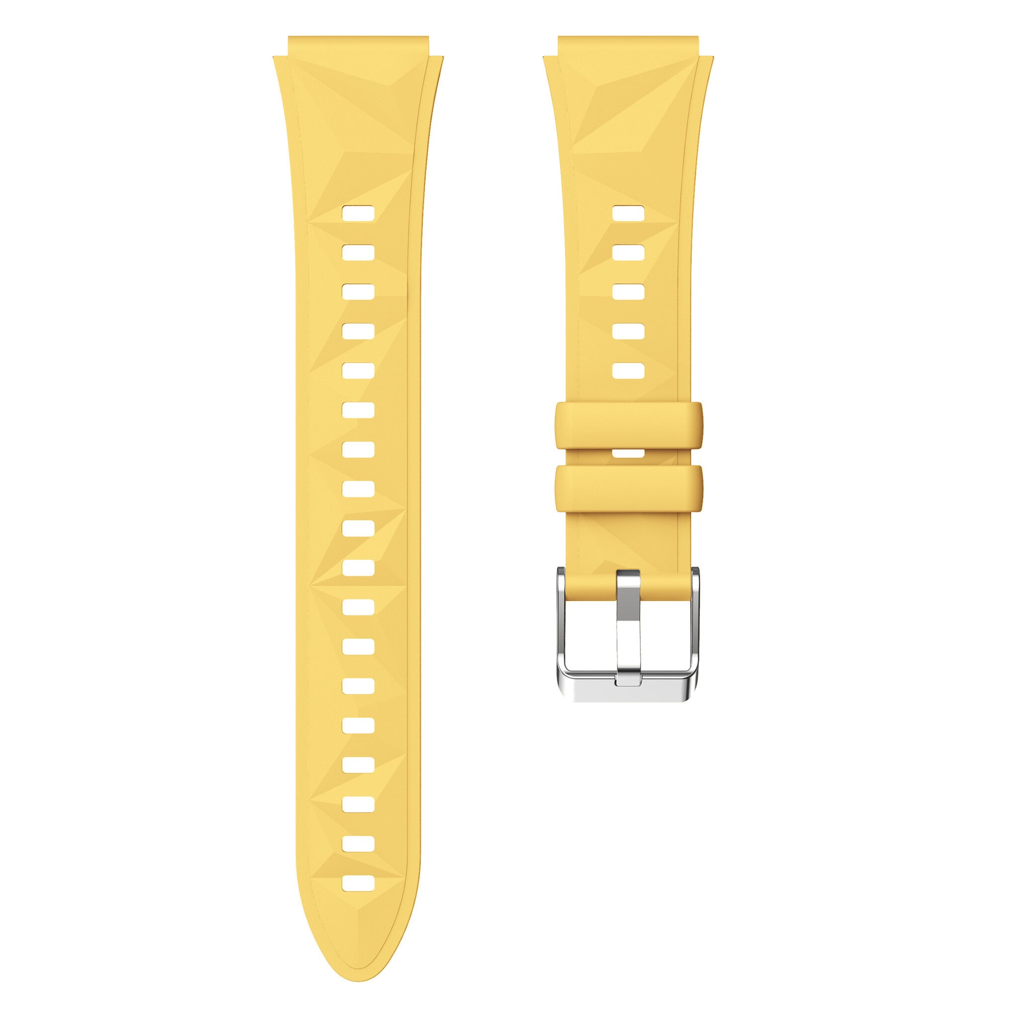 Huawei Watch GT 6 - 41mm premium silicone band (geel)