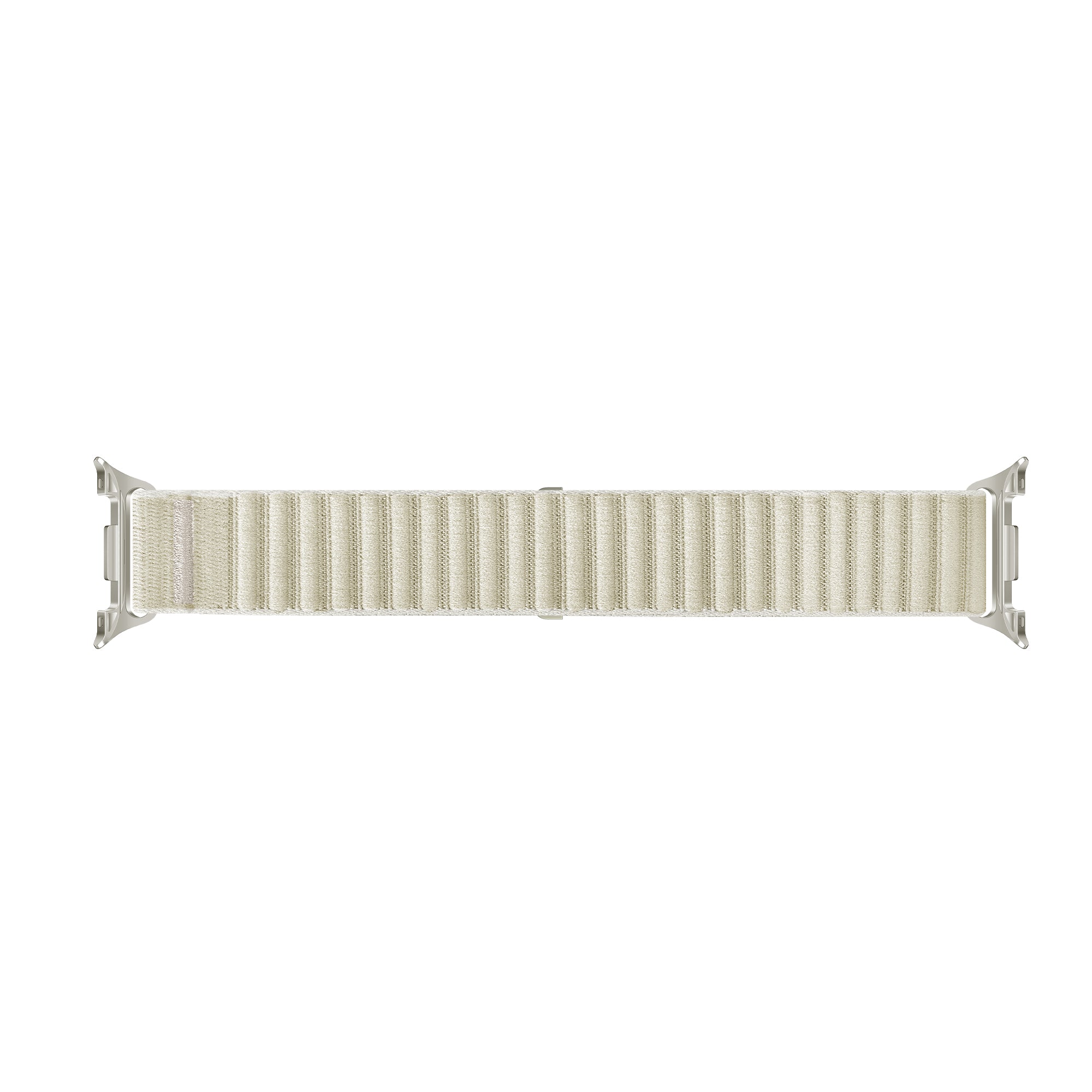 Samsung Galaxy Watch 9 - 40mm wave nylon bandje (sterrenlicht)