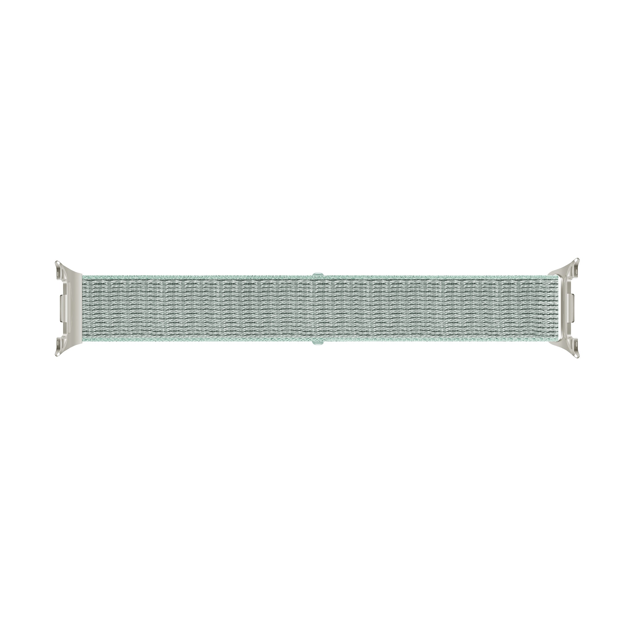 Samsung Galaxy Watch 8 - 40mm nylon bandje (licht cyaan)