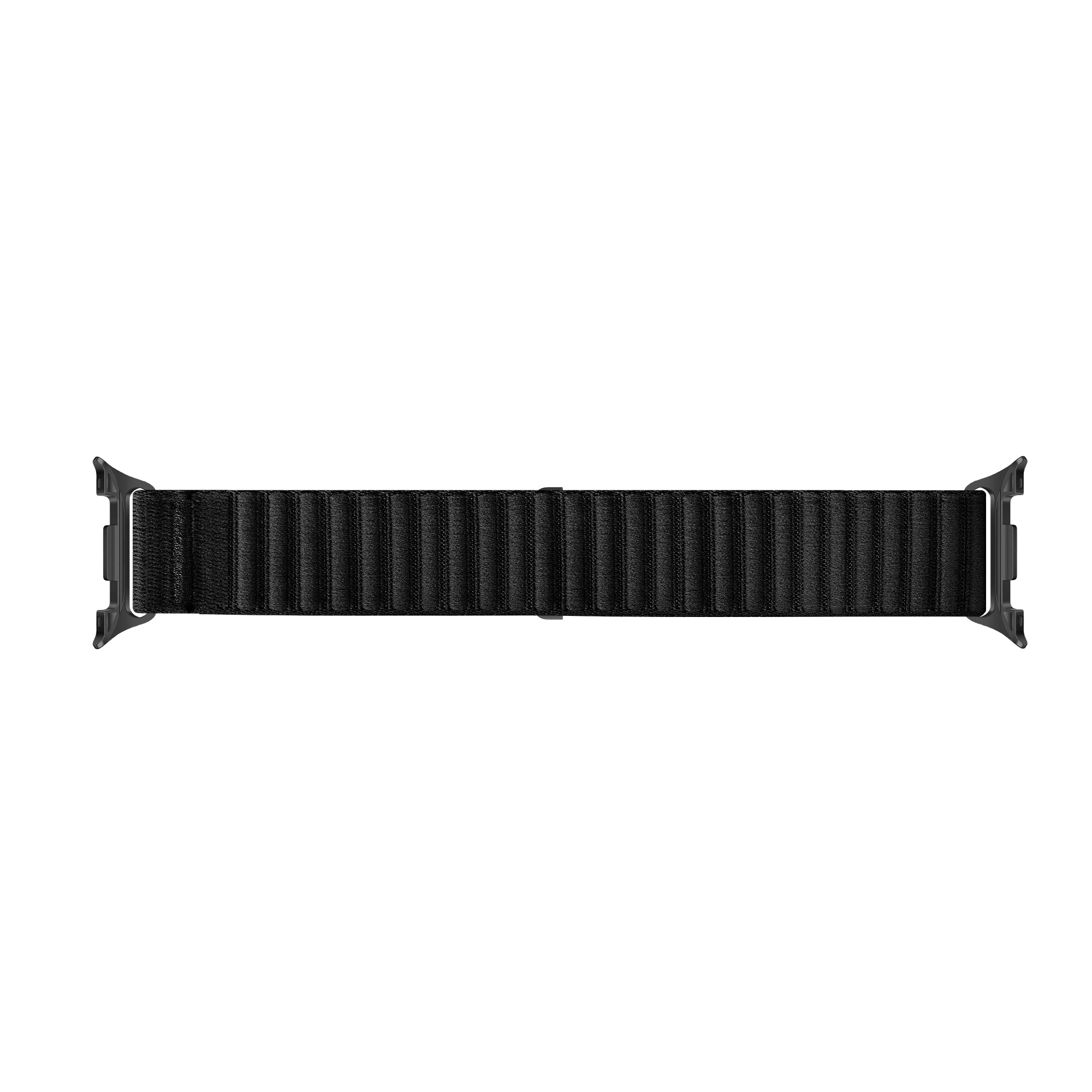 Samsung Galaxy Watch 8 - 40mm wave nylon bandje (zwart)