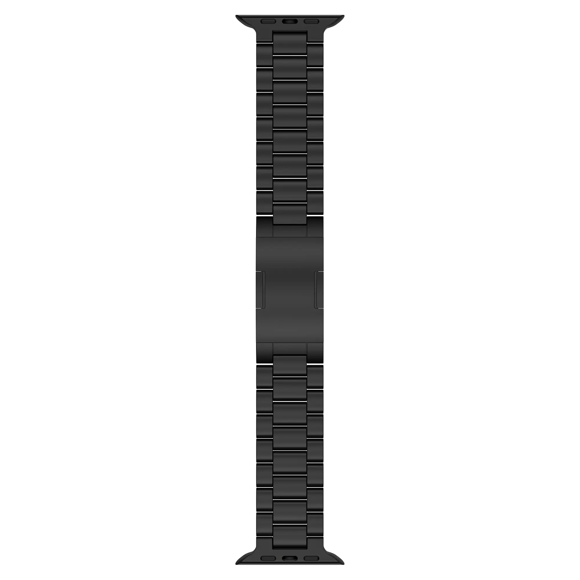 Apple Watch verfijnde stalen band (zwart)