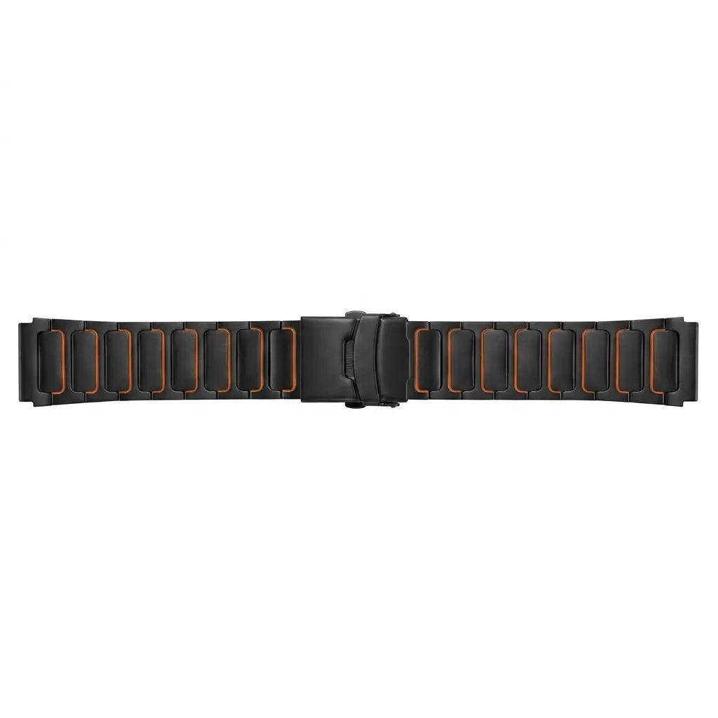 Xiaomi Watch S4 - 47mm Turtle titanium band (zwart/oranje)
