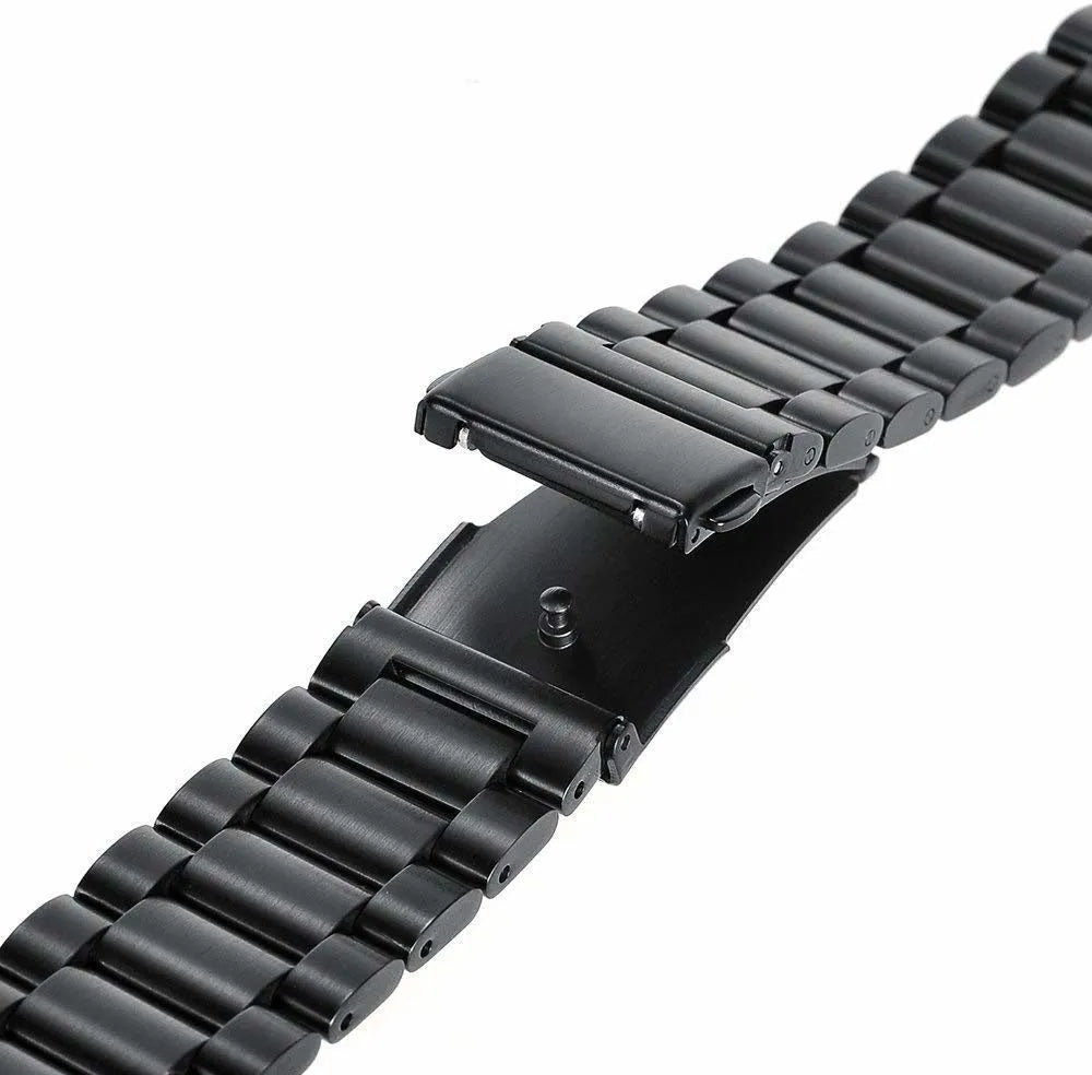 Fossil Gen 4 Explorist (HR) stalen band (zwart)