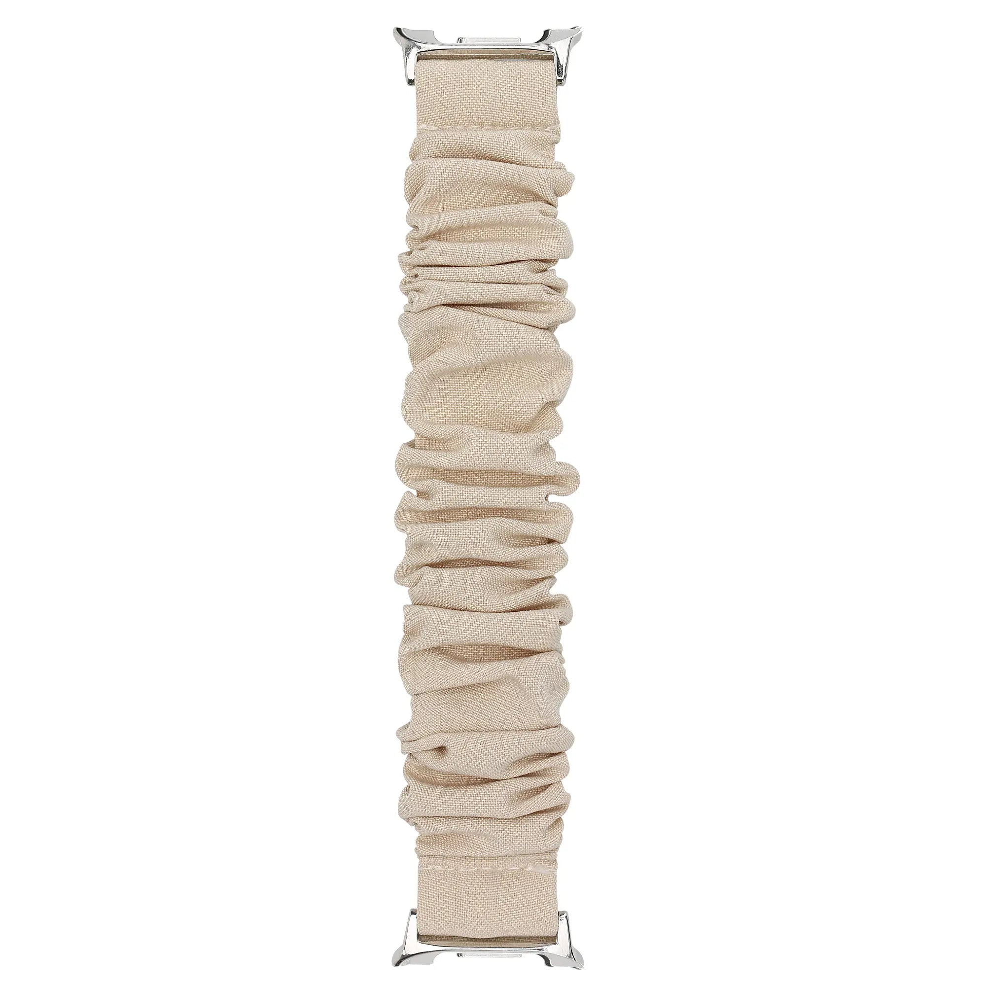 Samsung Galaxy Watch 9 - 40mm scrunchie bandje (sterrenlicht)