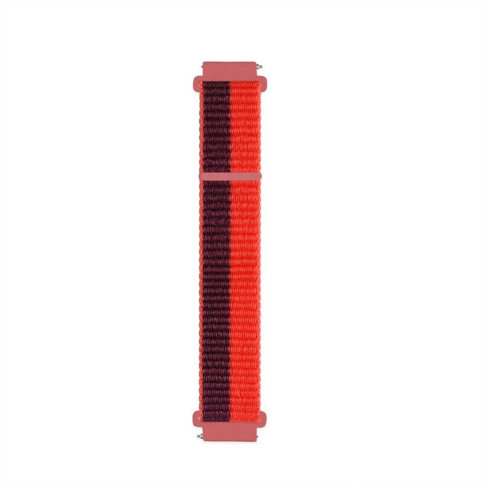 Amazfit GTR Mini nylon bandje (cherry magento)