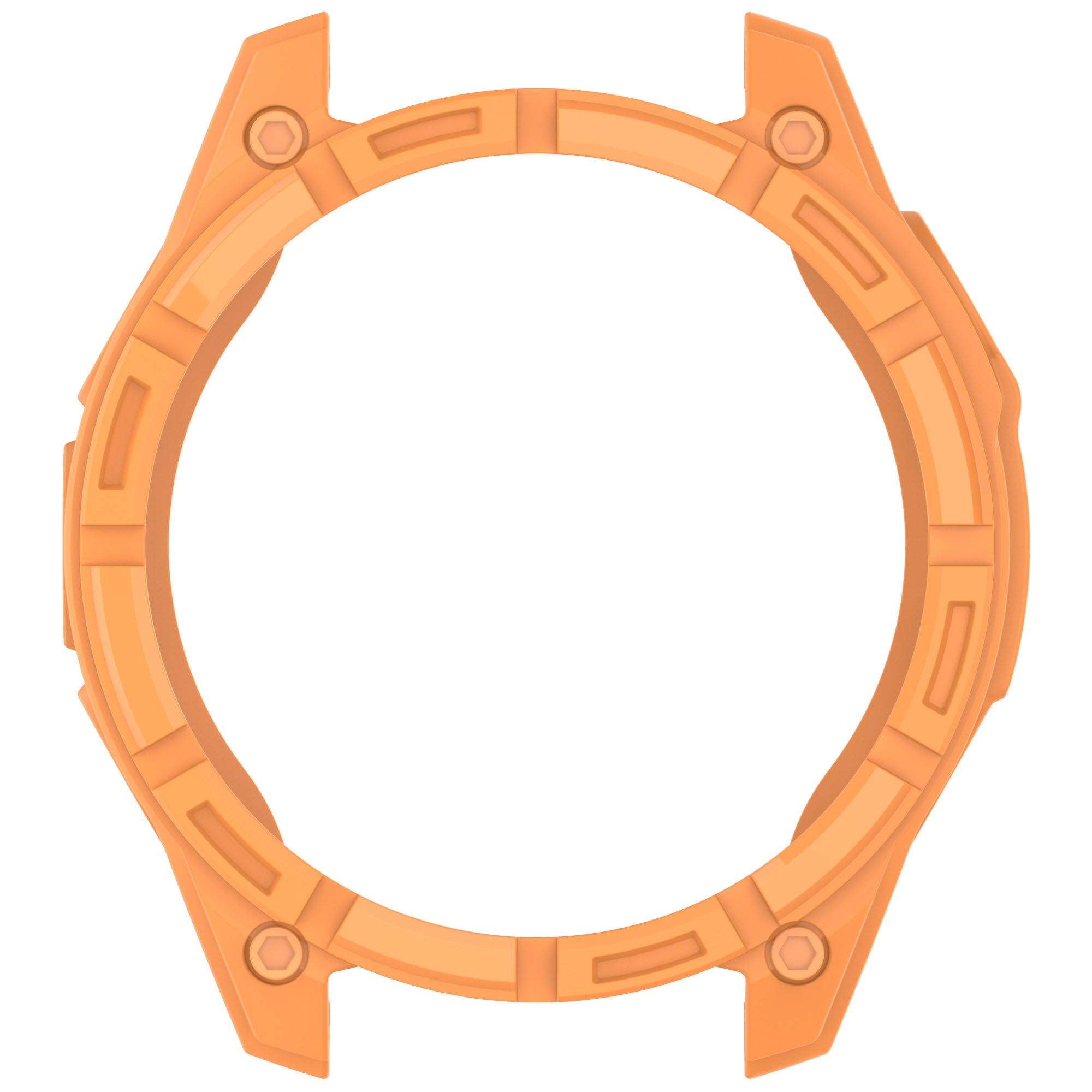 Garmin Quatix 8 - 51mm Rugged TPU case (oranje)