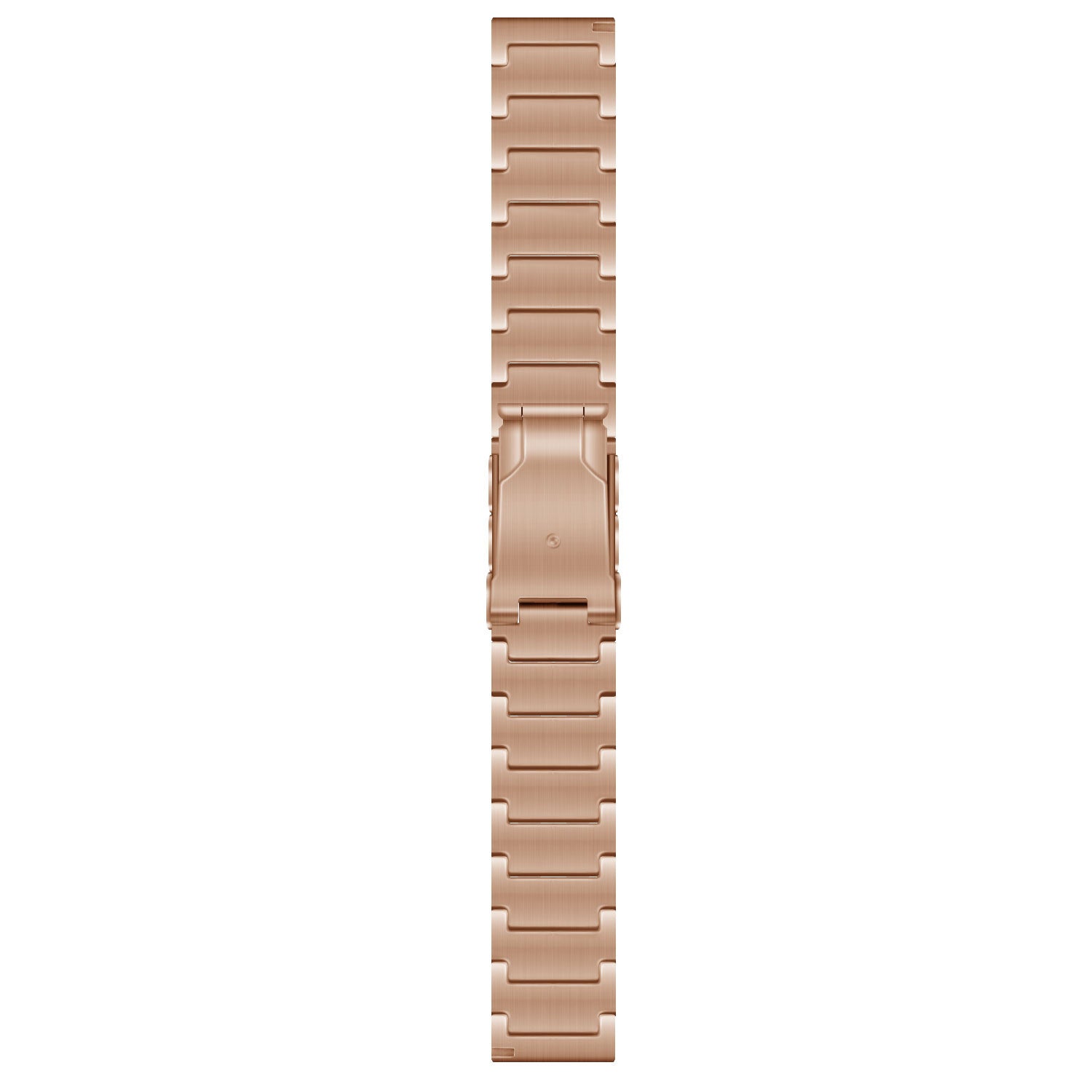 Titanium horlogeband 22mm - universeel - rosé goud