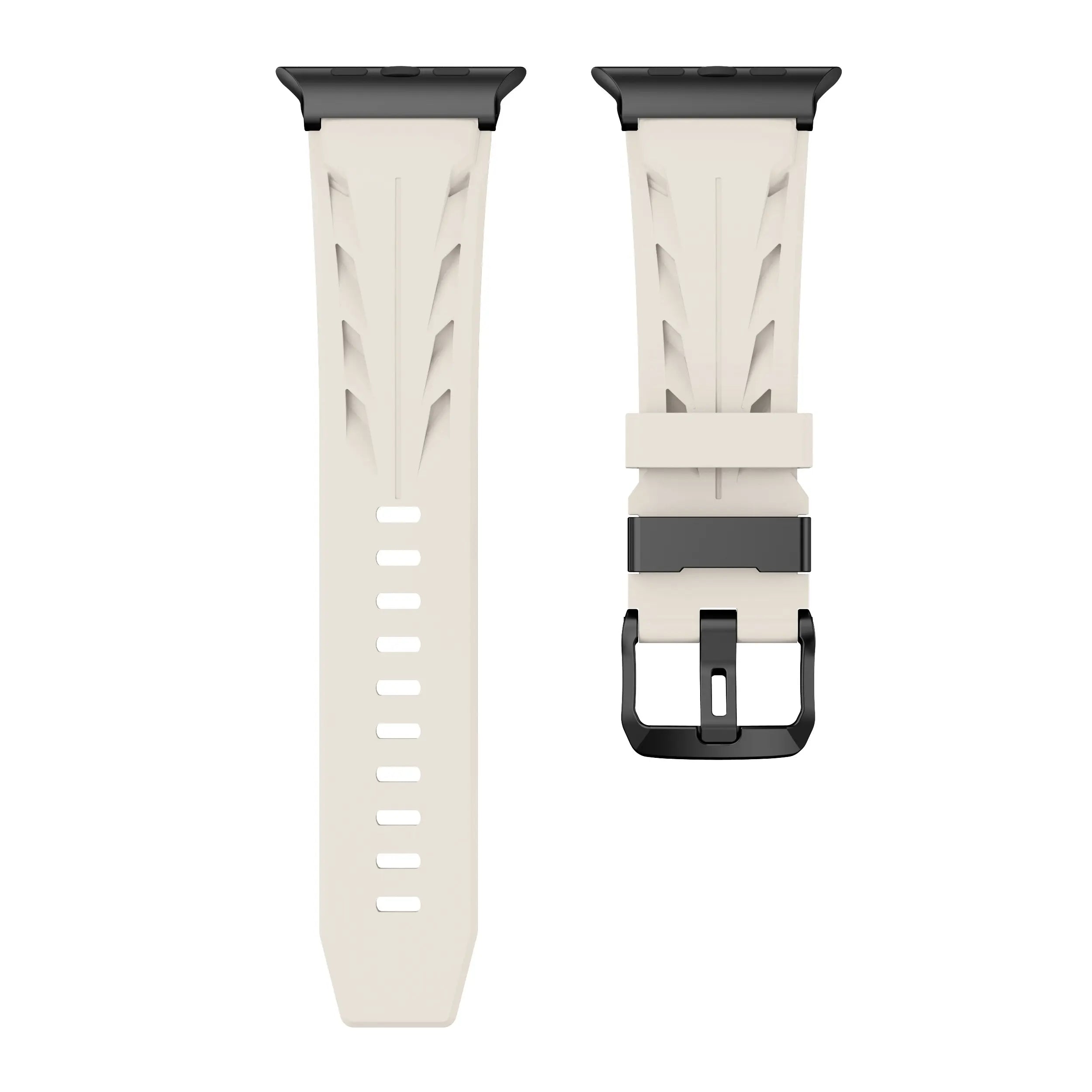 Apple Watch race siliconen band (sterrenlicht)