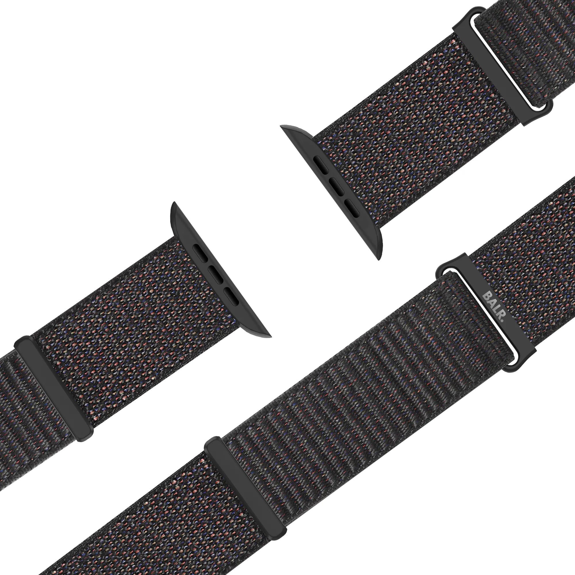 BALR Apple Watch nylon band (zwart)