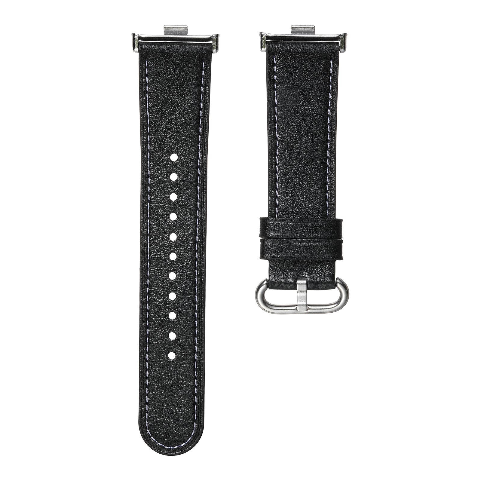 Redmi Watch 4 leren bandje (zwart)
