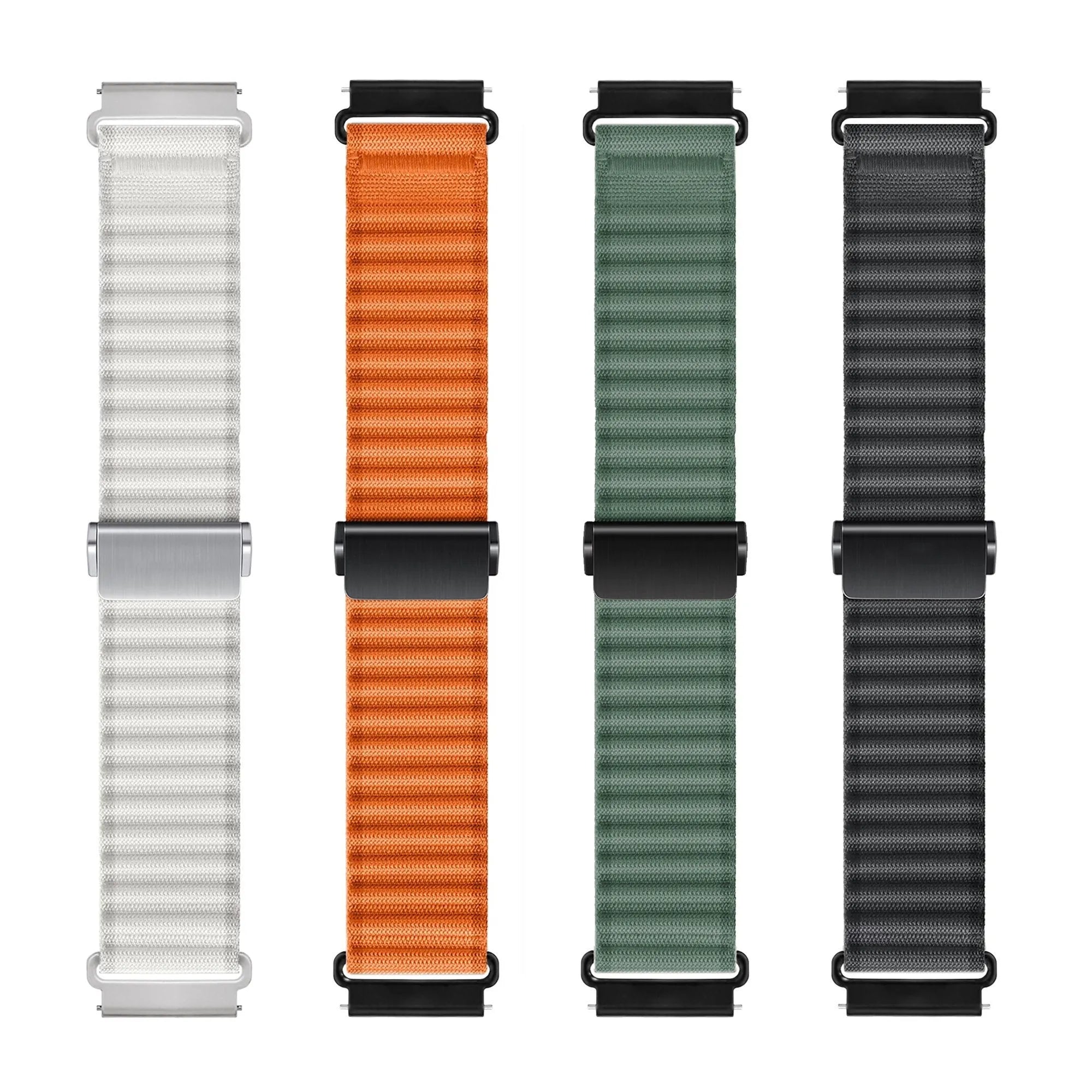 Amazfit Balance 2 outdoor nylon bandje (zwart)