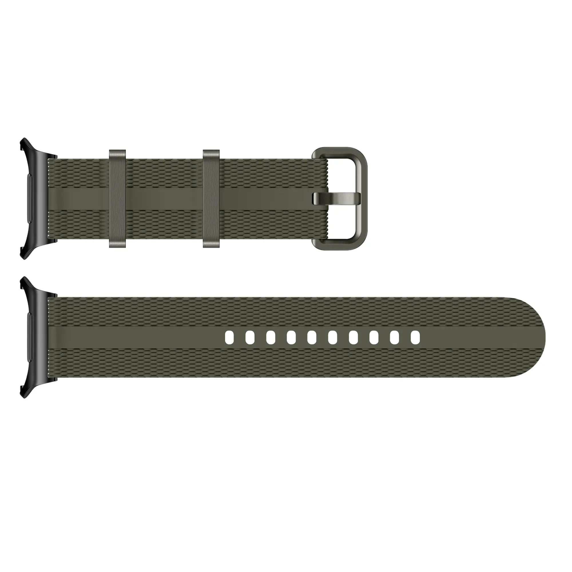 Samsung Galaxy Watch Ultra siliconen active band (legergroen)