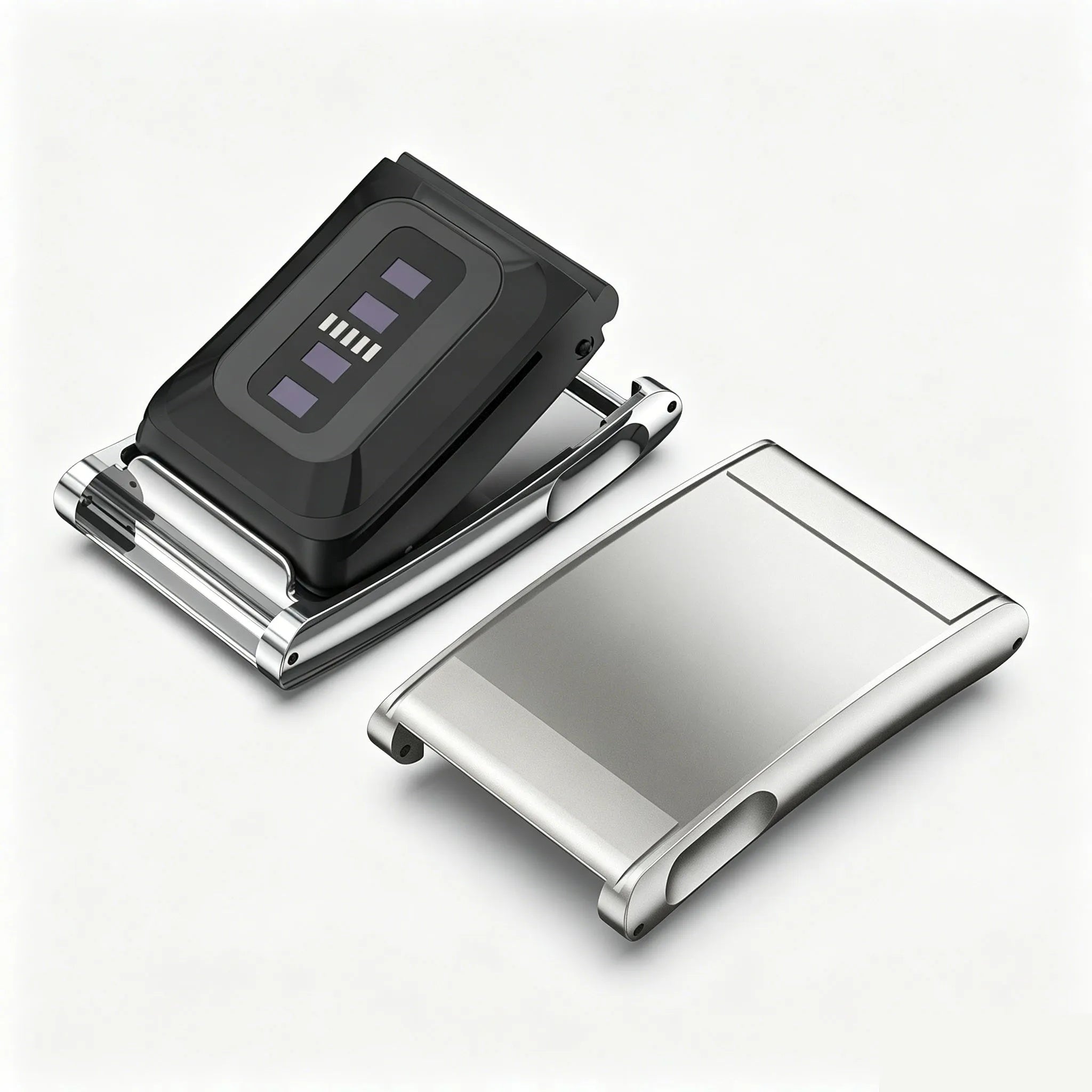 WHOOP 5.0 stalen band (zilver)