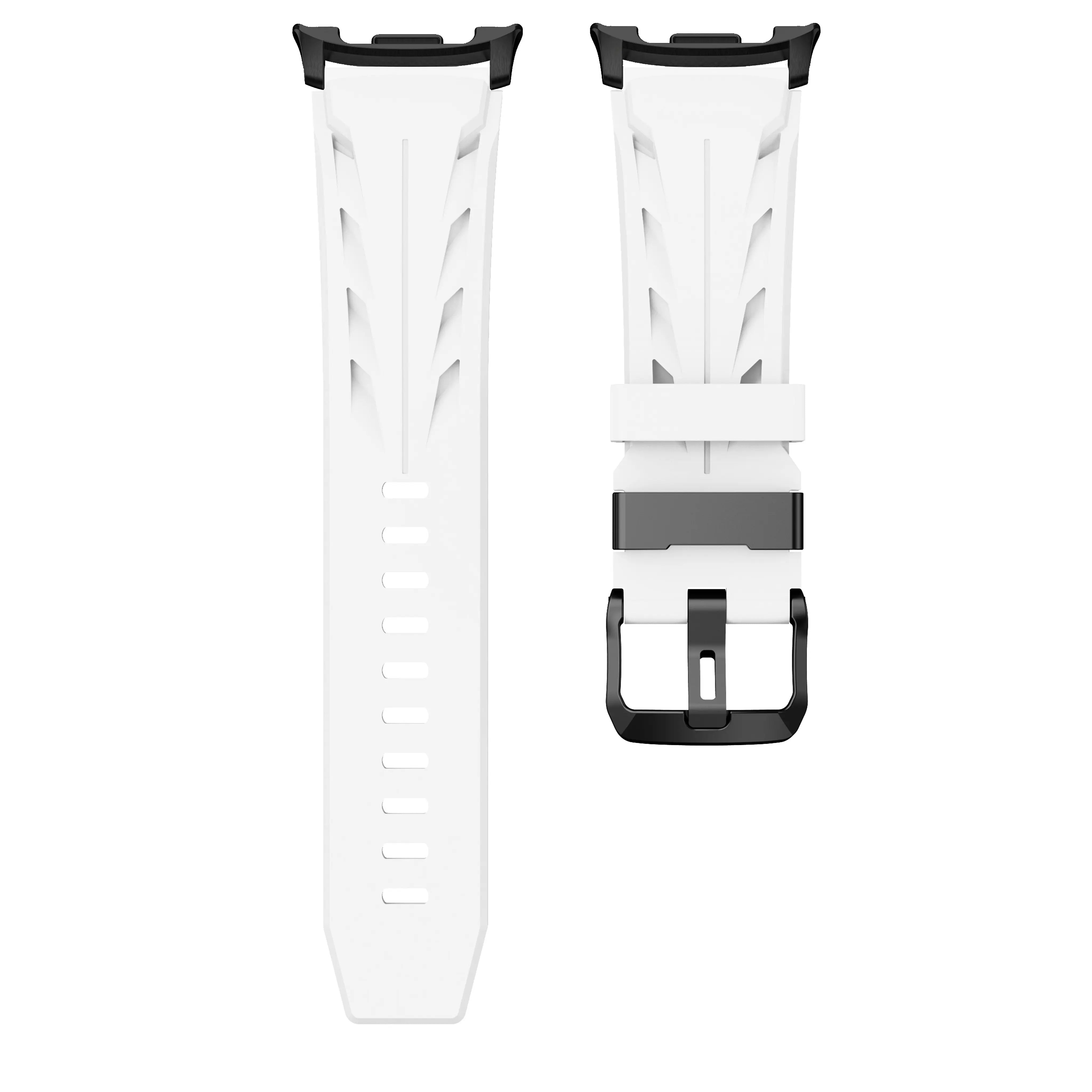 Samsung Galaxy Watch 8 - 44mm race siliconen band (wit)