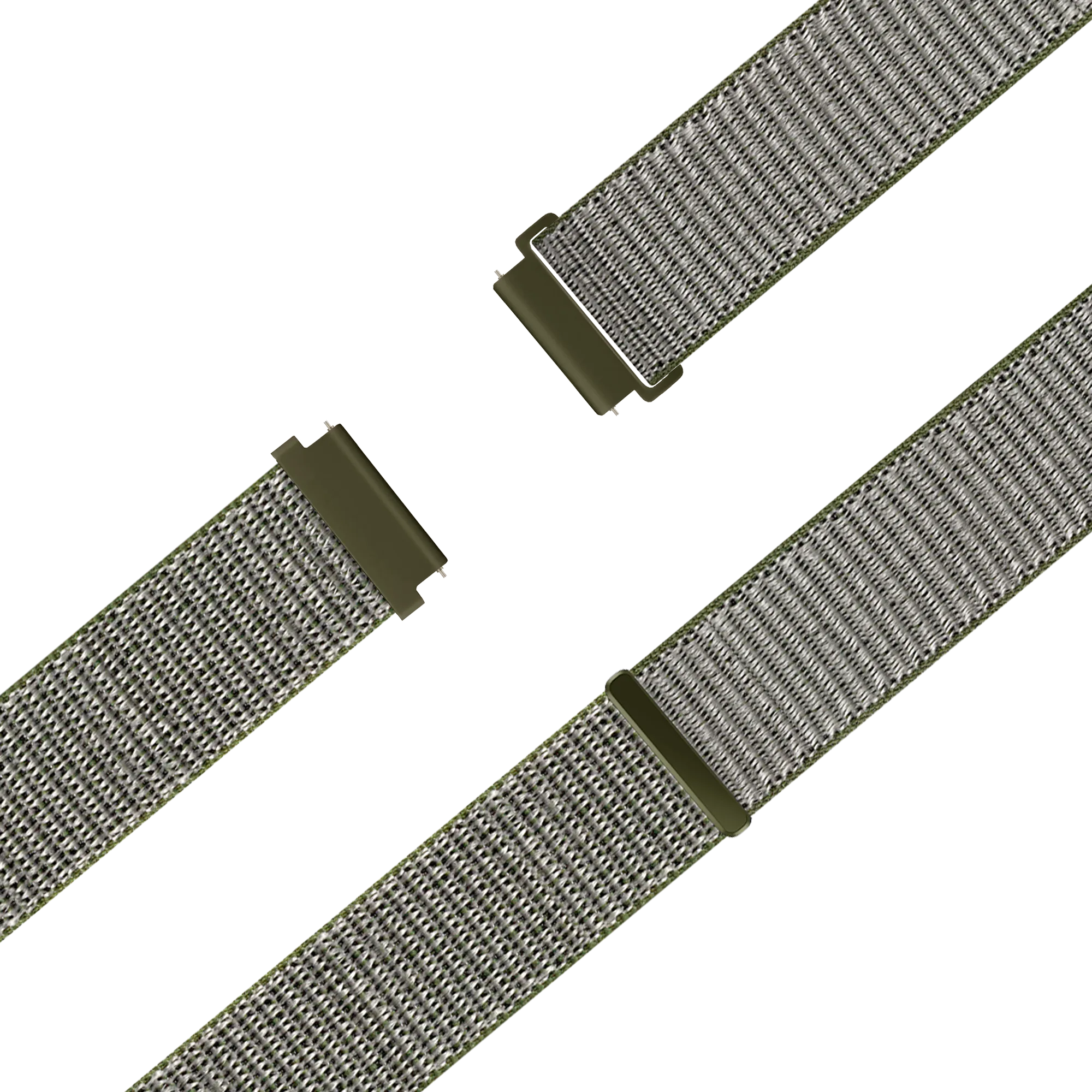 Bandz Garmin Forerunner 170 Nylon Loop Strap (Olive Green)