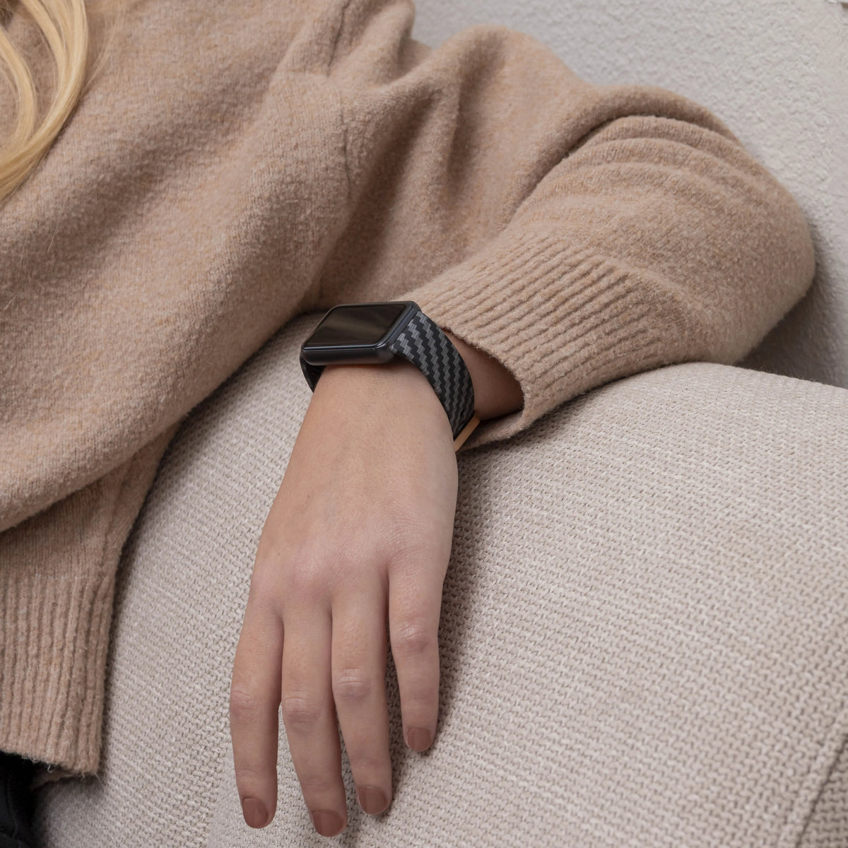 Print Silicone Strap, lifestyle photo