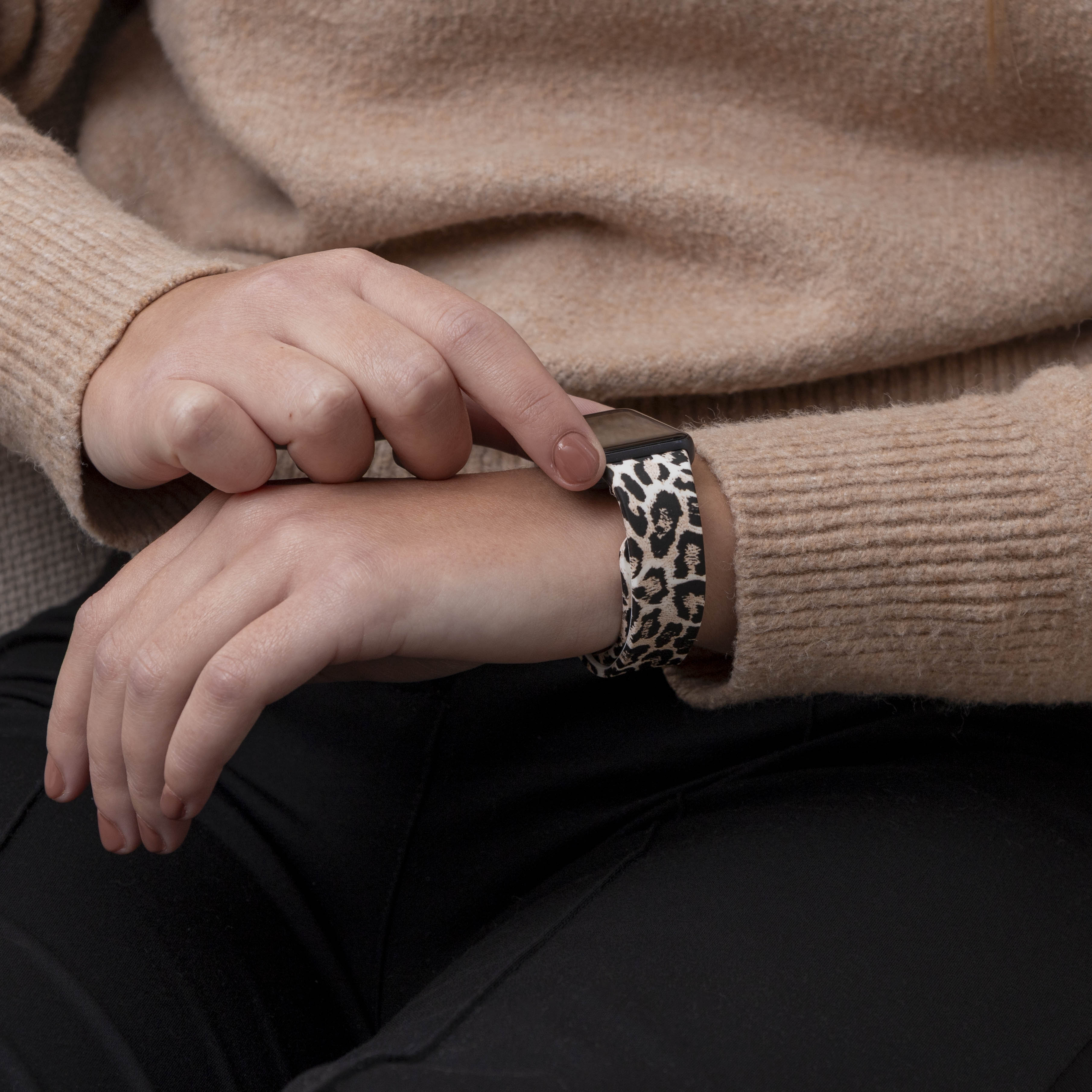 Lucky Leopard Samsung Galaxy Fit 3 bandje