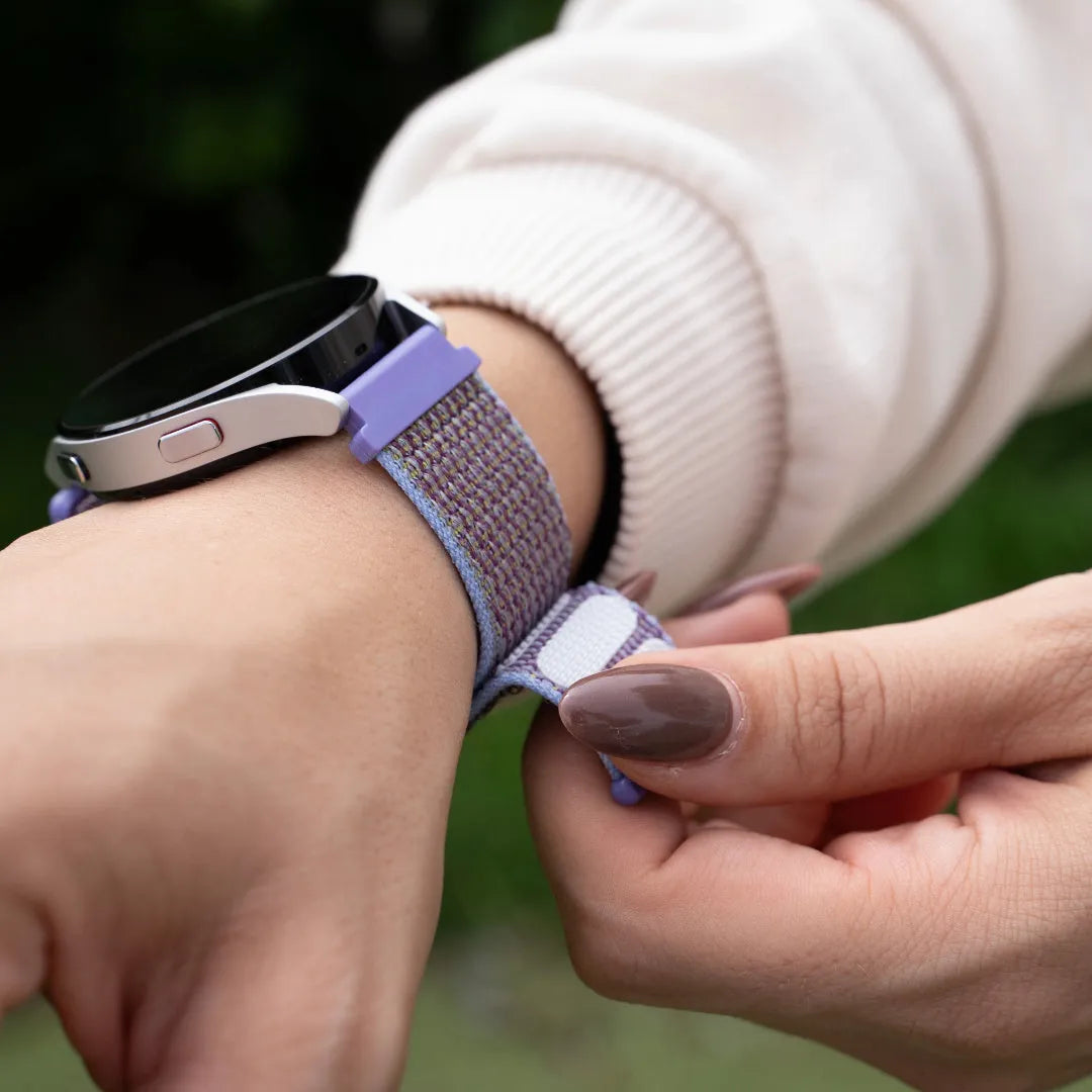 Coros Apex 2 nylon bandje (lila)