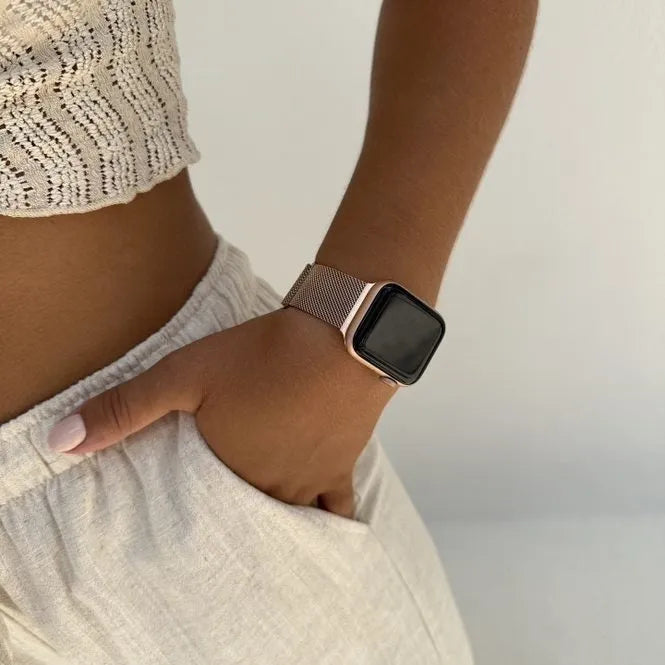 xoxo Wildhearts Apple Watch Milanese band (roségoud)