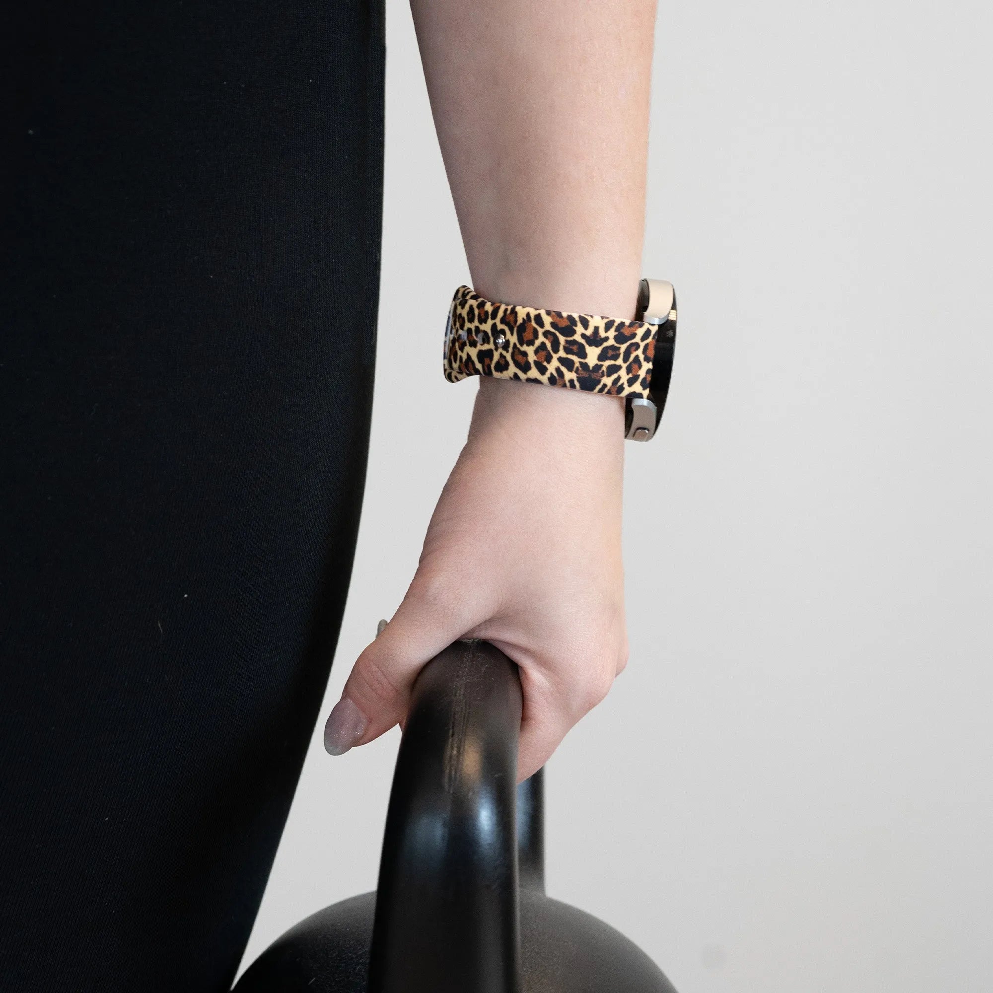 Bandz Coros Pace 2 siliconen band 'Leopard'