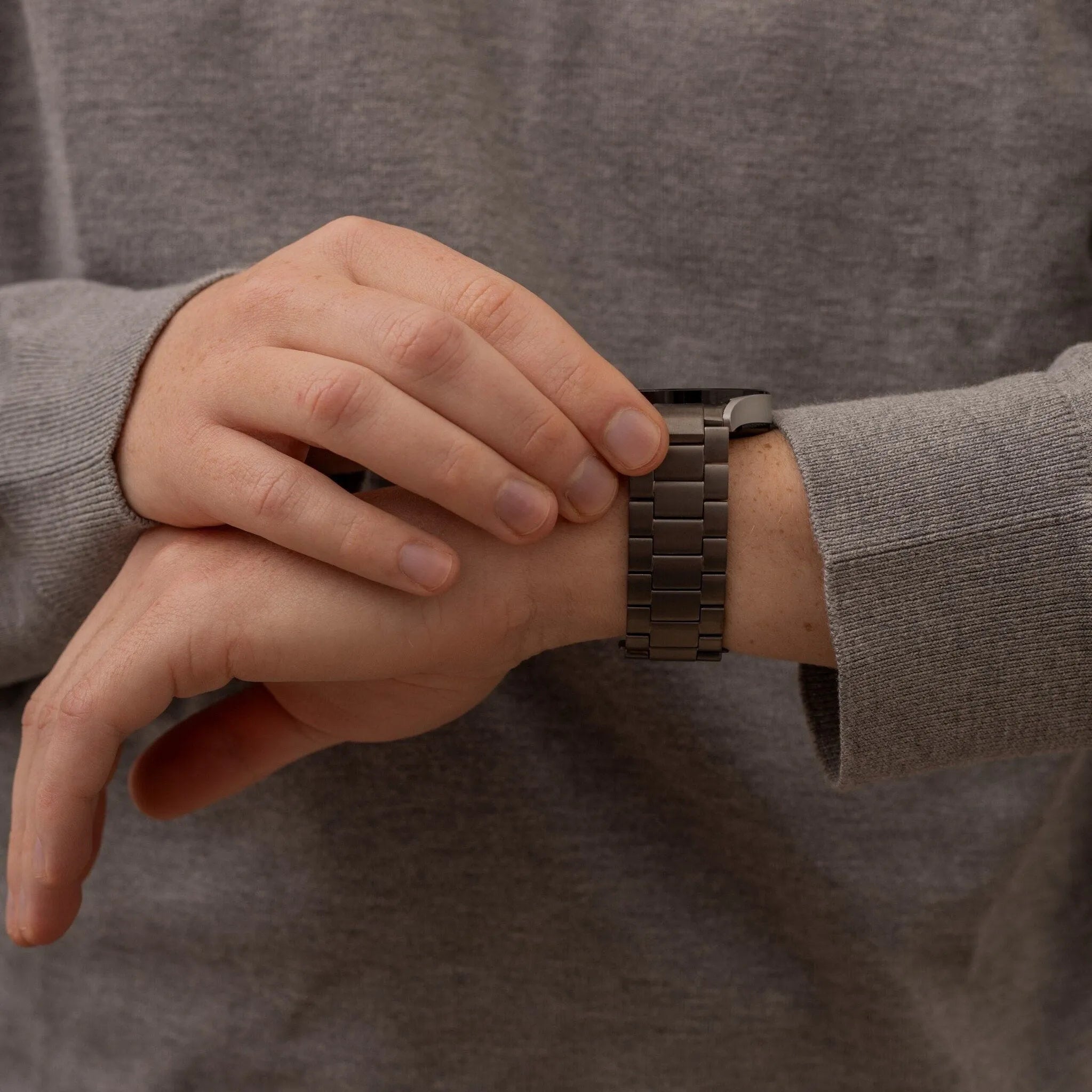 Polar Ignite 2 titanium bandje (grafiet)
