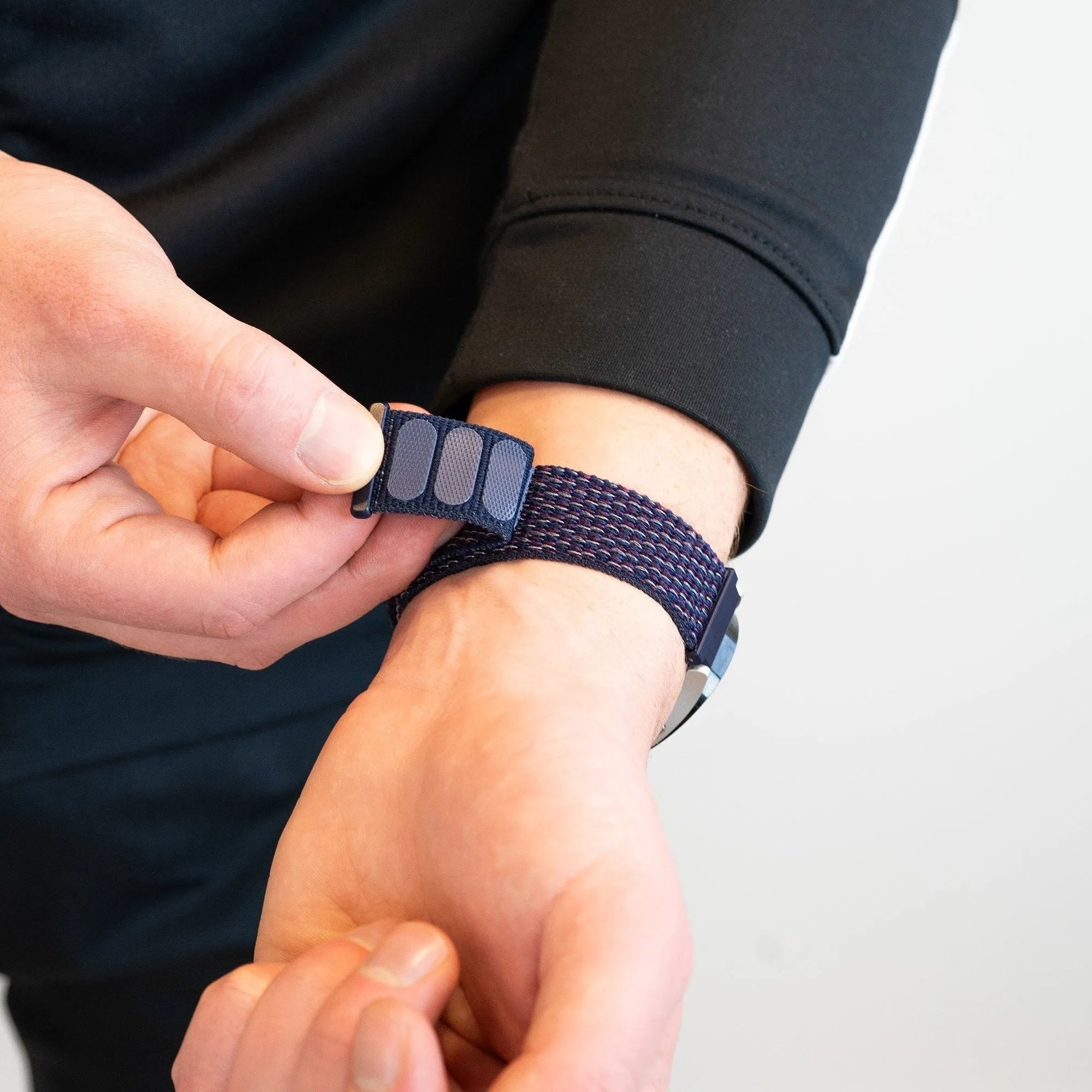 Bandz Coros Apex 4 - 42mm nylon loop band (indigo)