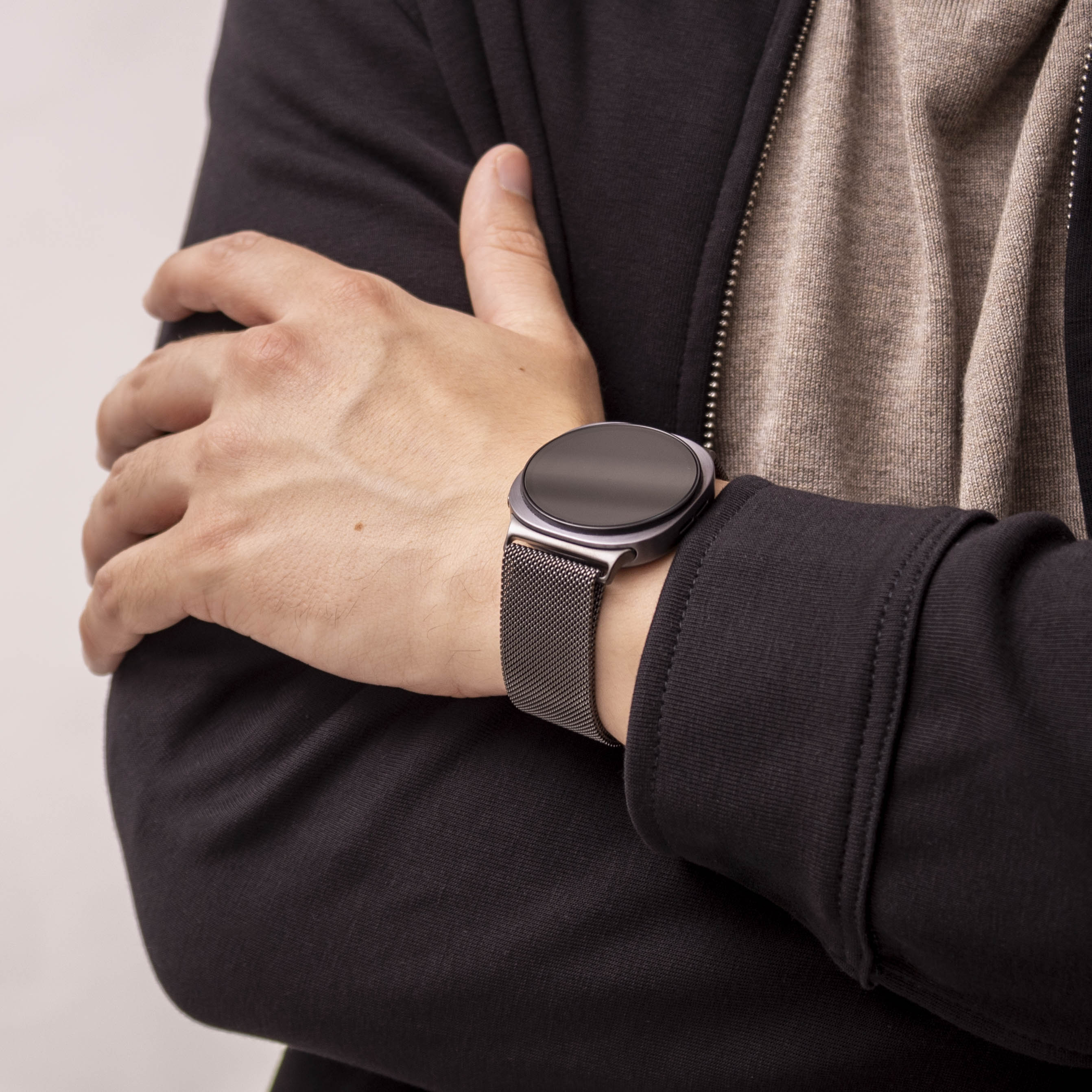Samsung Galaxy Watch 9 - 44mm Milanese Strap (Space Grey)