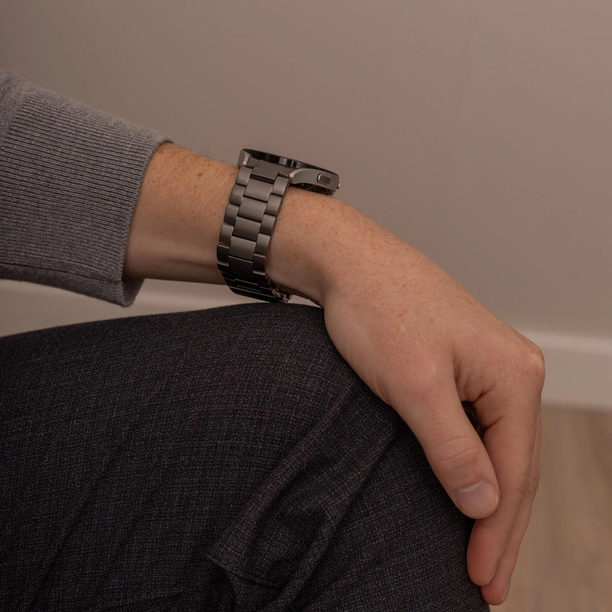 Polar Ignite 2 titanium bandje (grafiet)