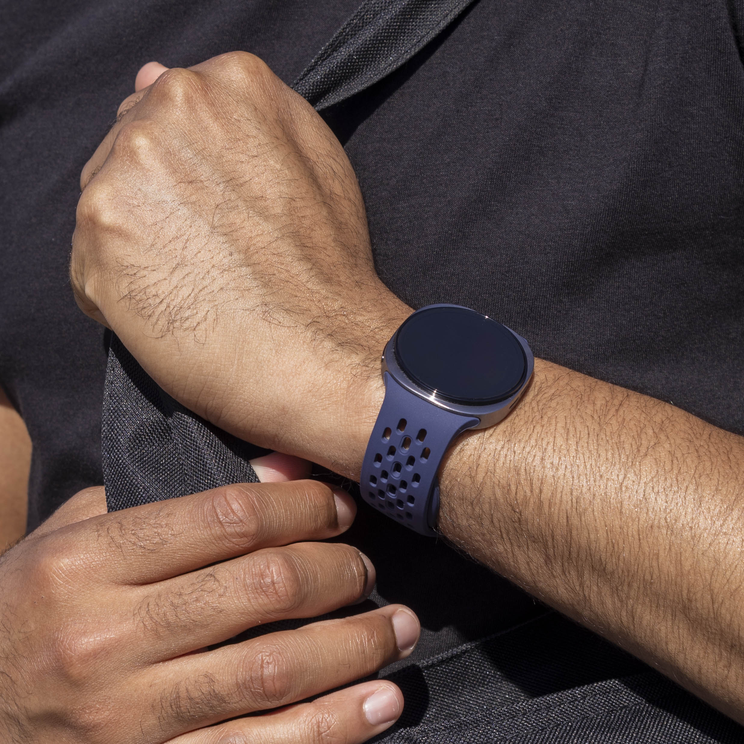 Samsung Galaxy Watch 9 - 40mm siliconen air bandje (donkerblauw)