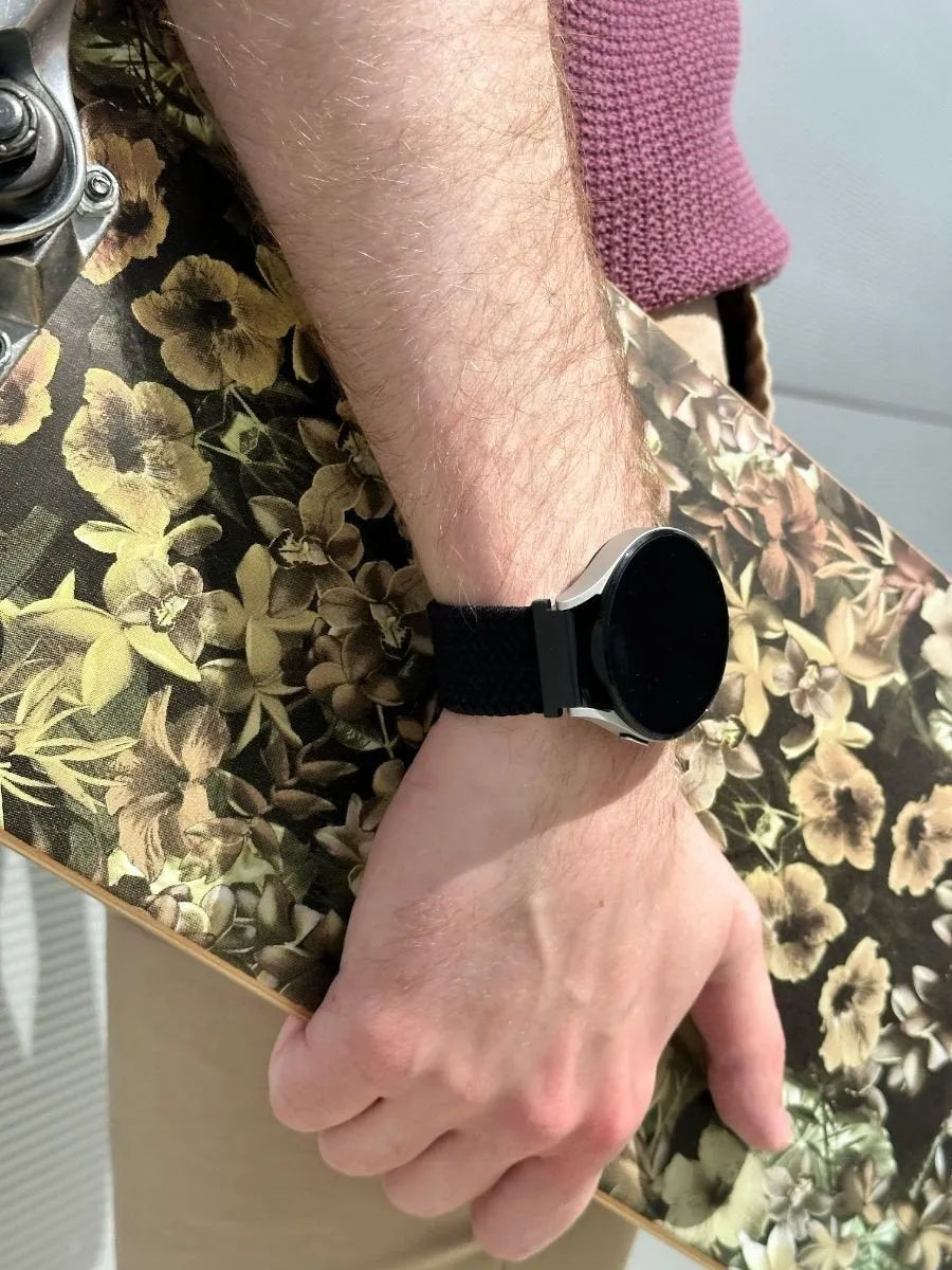 Suunto Race (S) Adjustable Braided Strap (Black)