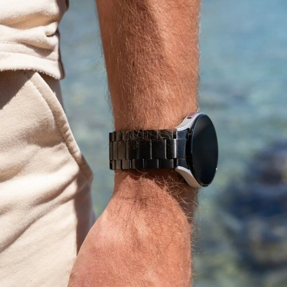 Huawei Watch GT 2 titanium bandje (zwart)