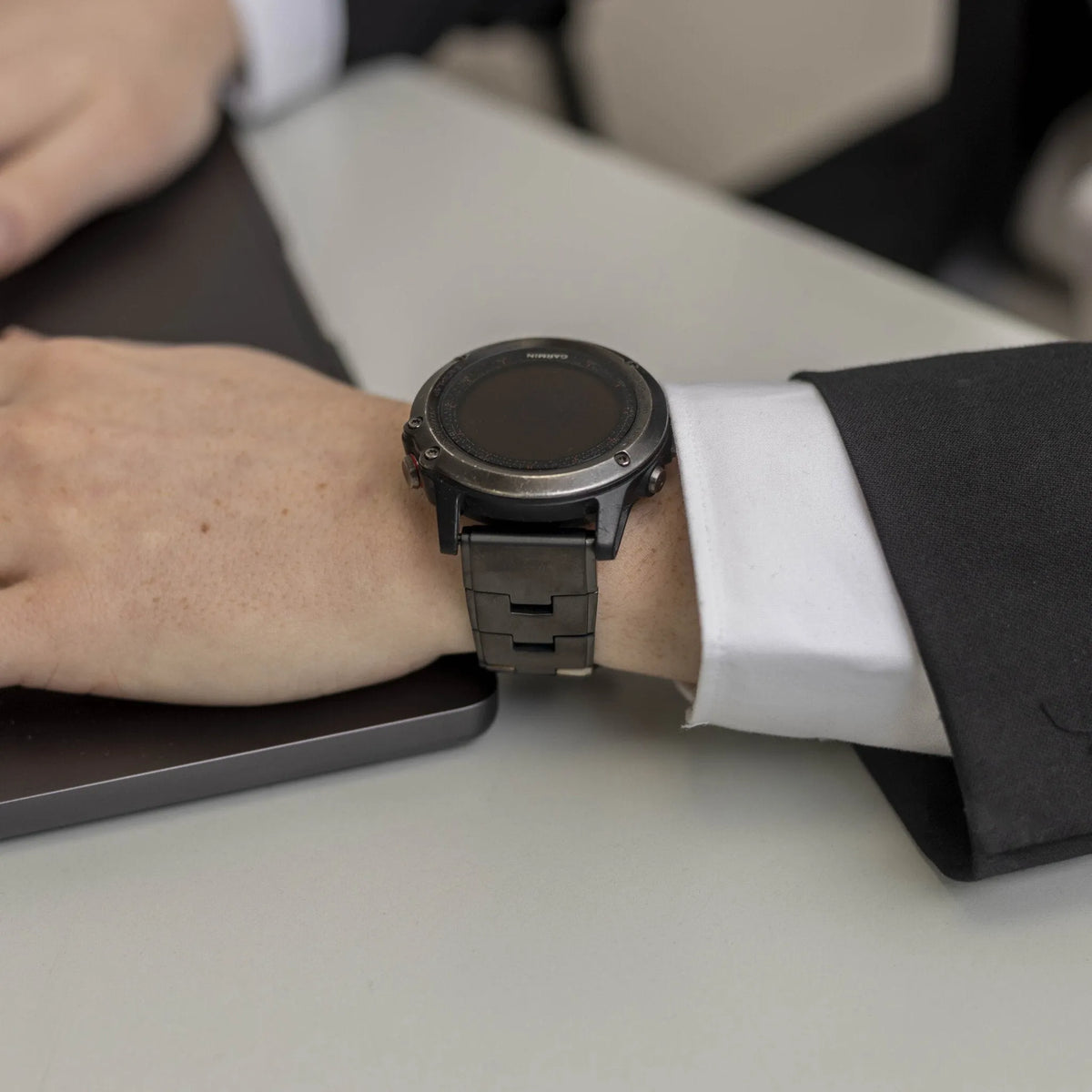 Titanium Strap, graphite, lifestyle photo