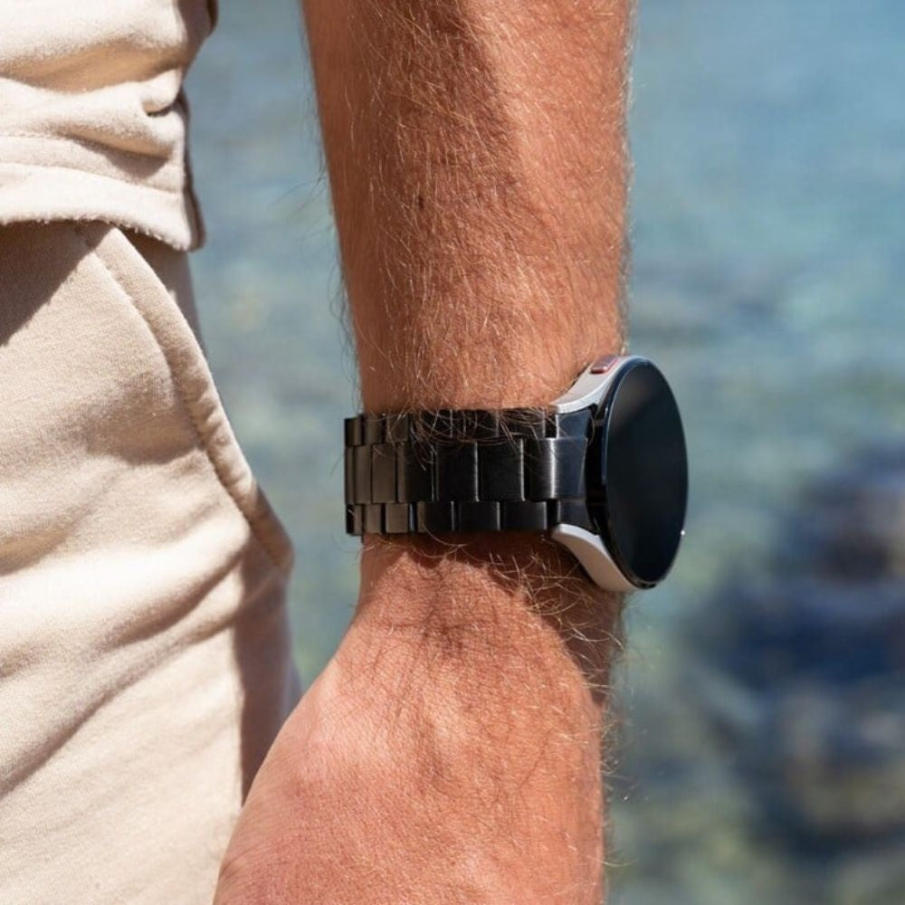 Samsung Gear Sport titanium bandje (zwart)