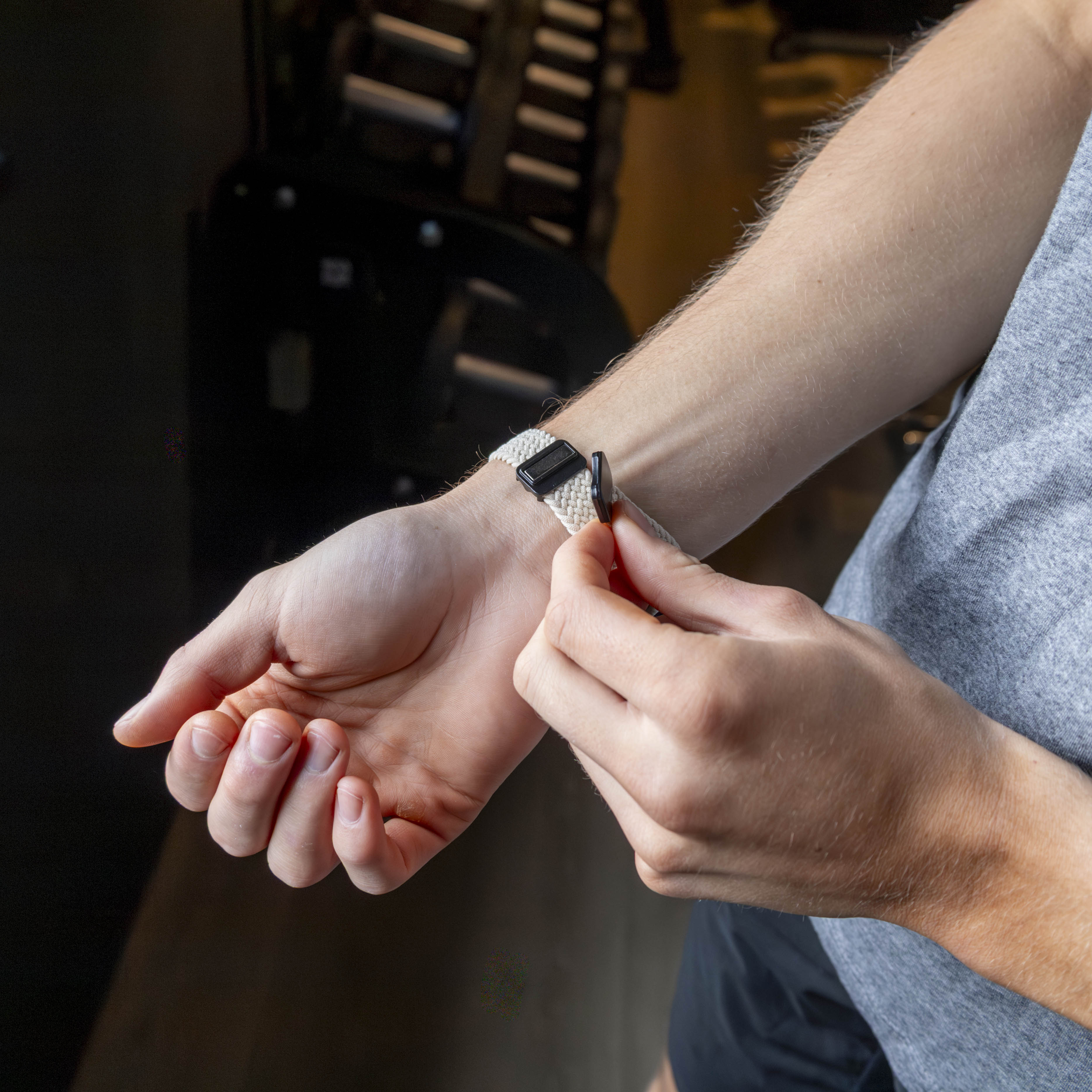 Huawei Band 8 gevlochten bandje (sterrenlicht)