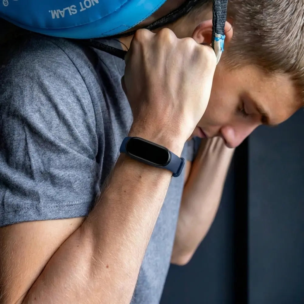 Xiaomi Mi Band 6 siliconen bandje (donkerblauw)