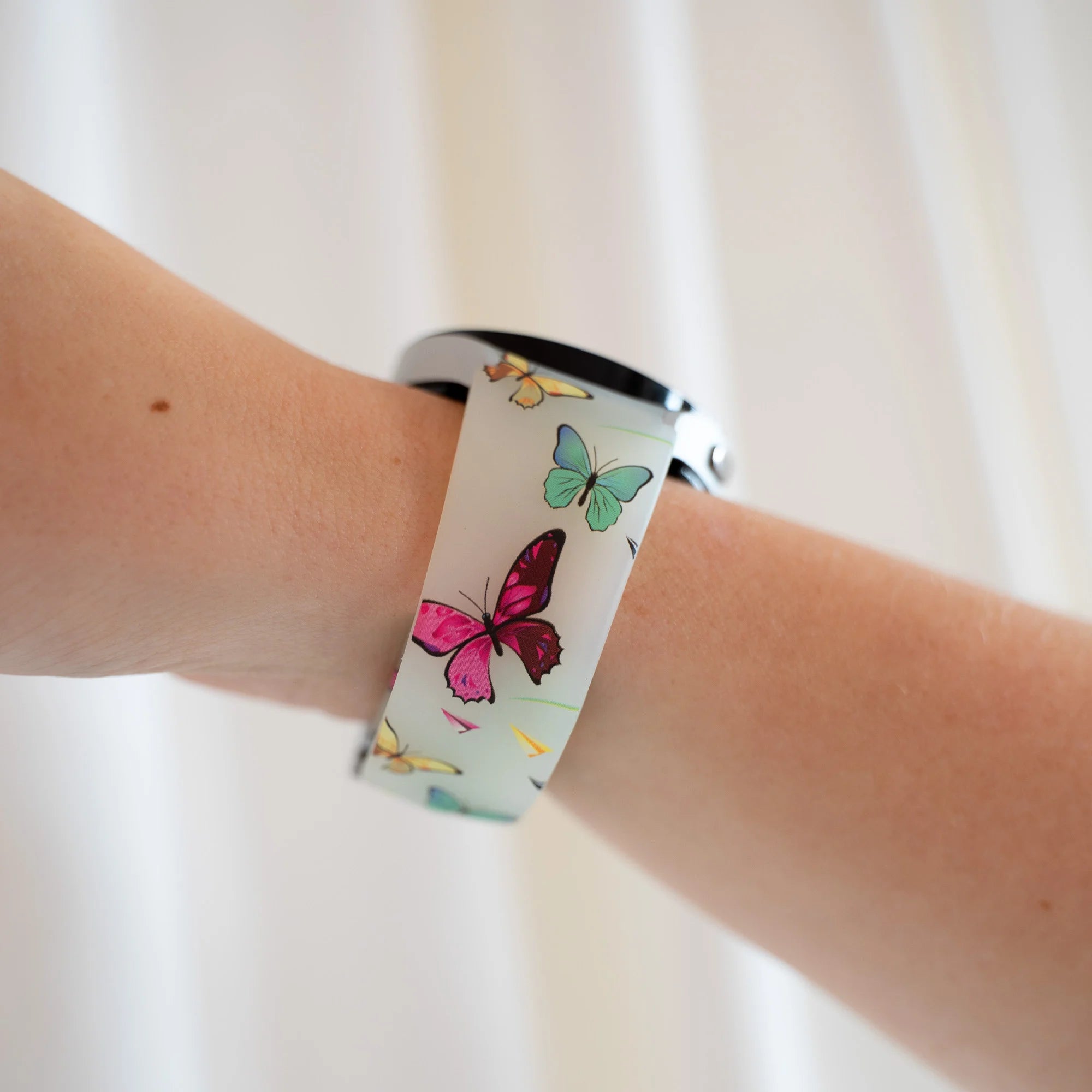 Luminous Butterfly Samsung Galaxy Watch 5 44mm magnetisch bandje