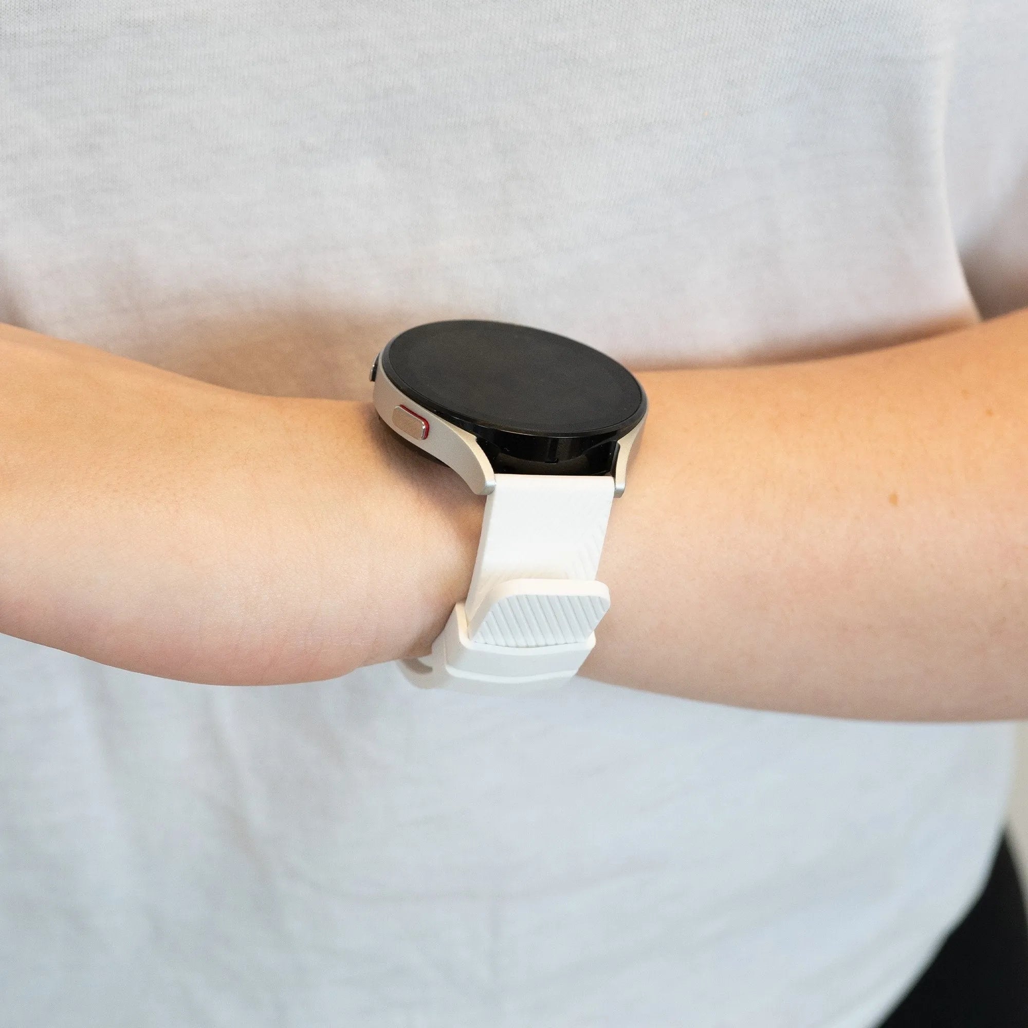 Bandz Suunto 5 Peak Silicone Strap 'Deluxe' (White)