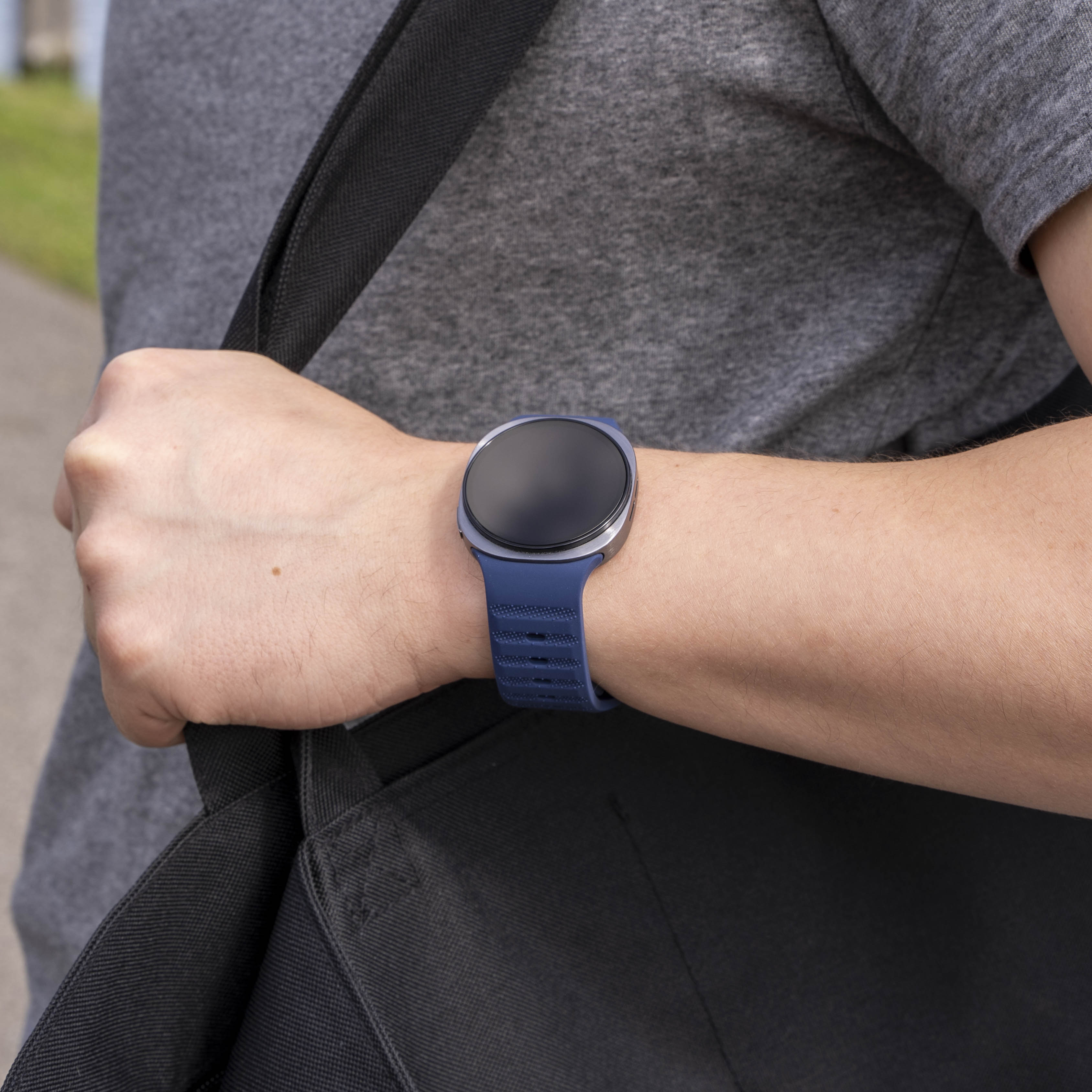 Samsung Galaxy Watch 9 - 40mm outdoor siliconen bandje (donkerblauw)