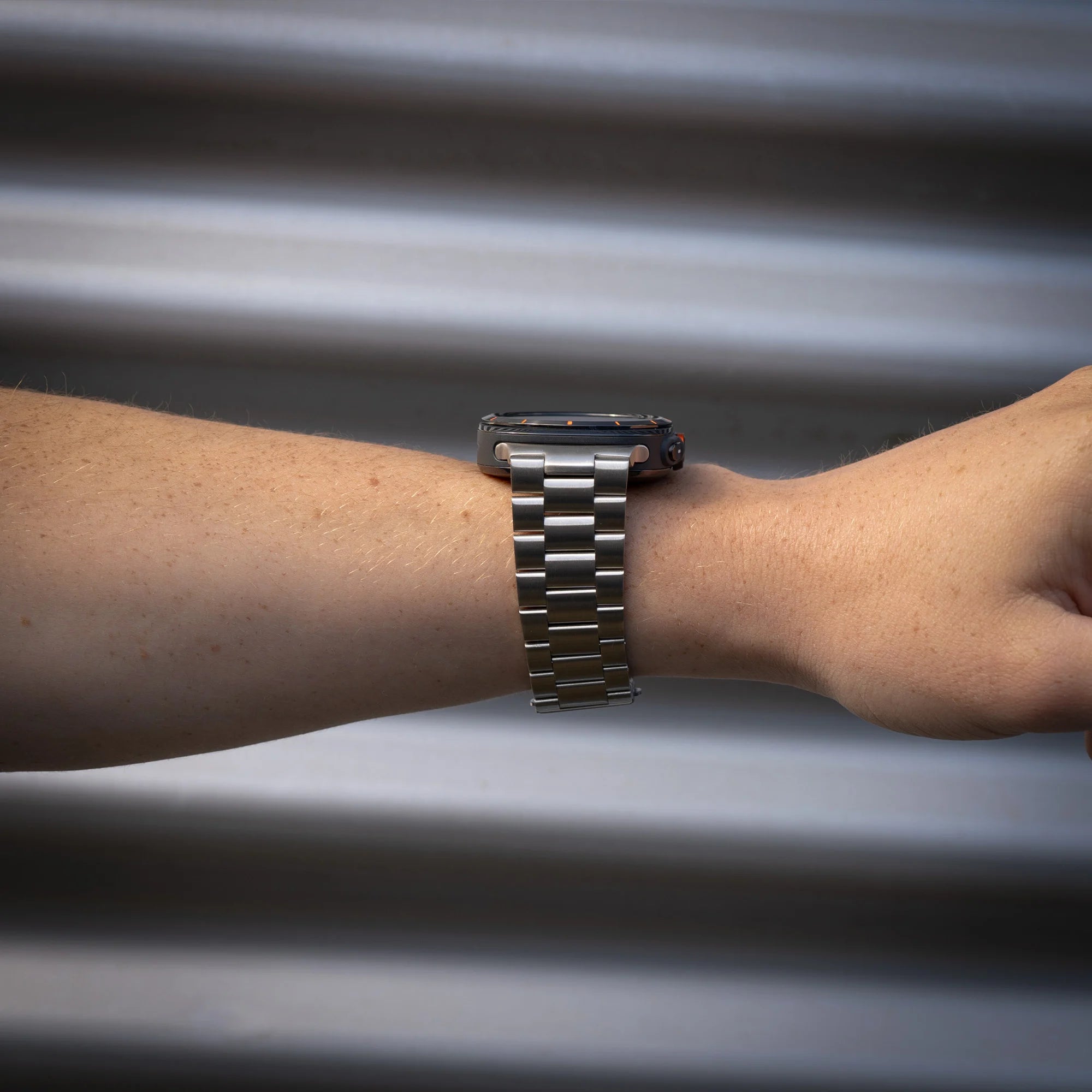 Samsung Galaxy Watch Ultra stalen band (zilver)