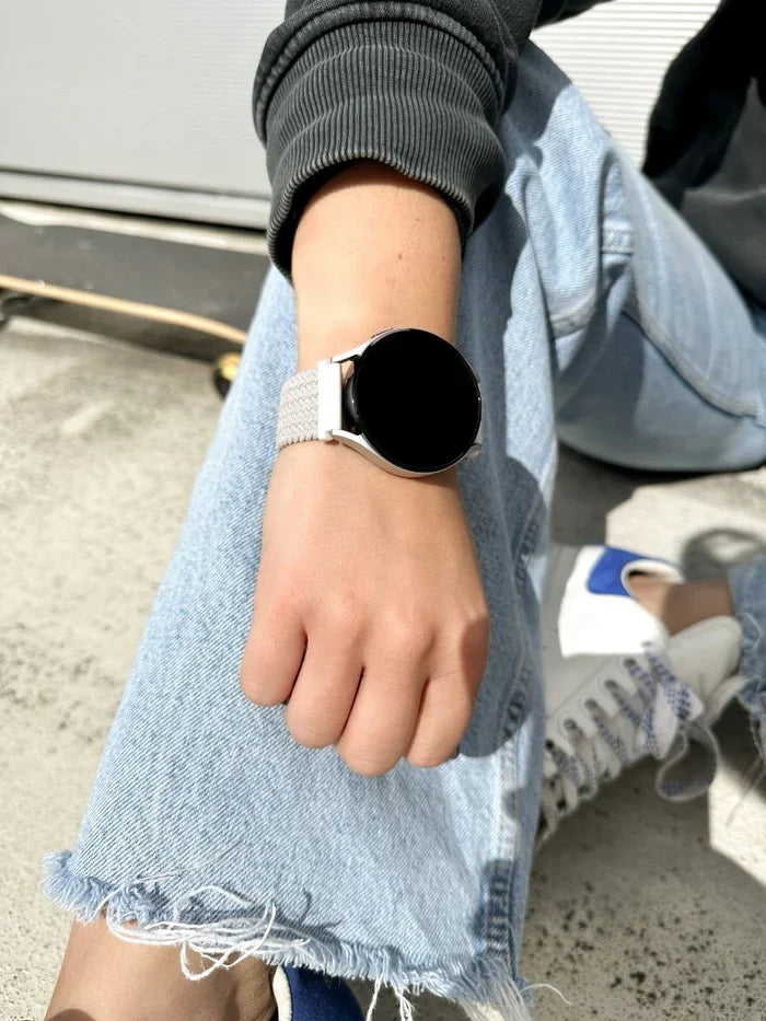 Amazfit GTR Mini verstelbaar geweven band (wit)